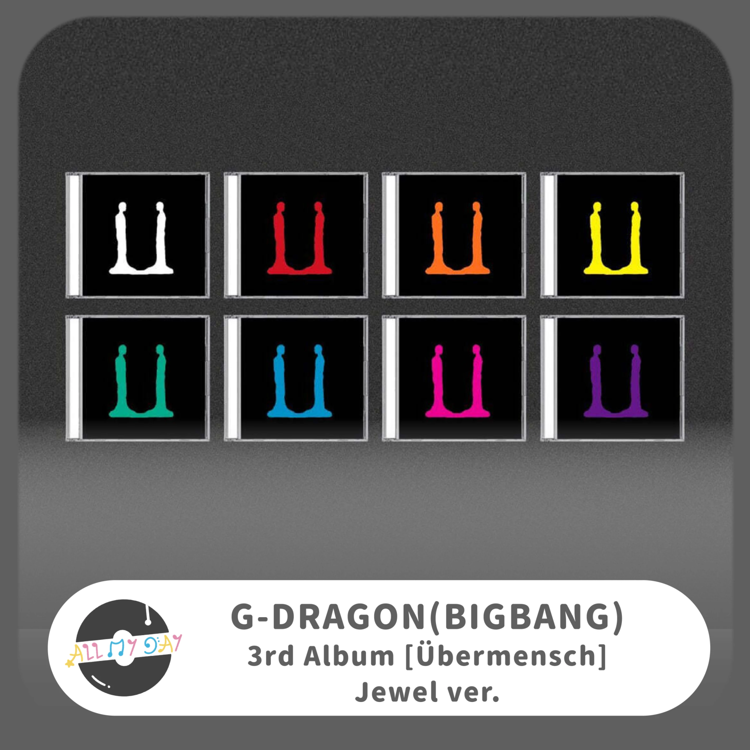權志龍 G-DRAGON(BIGBANG) 正規三輯《Übermensch》（Jewel ver.）
