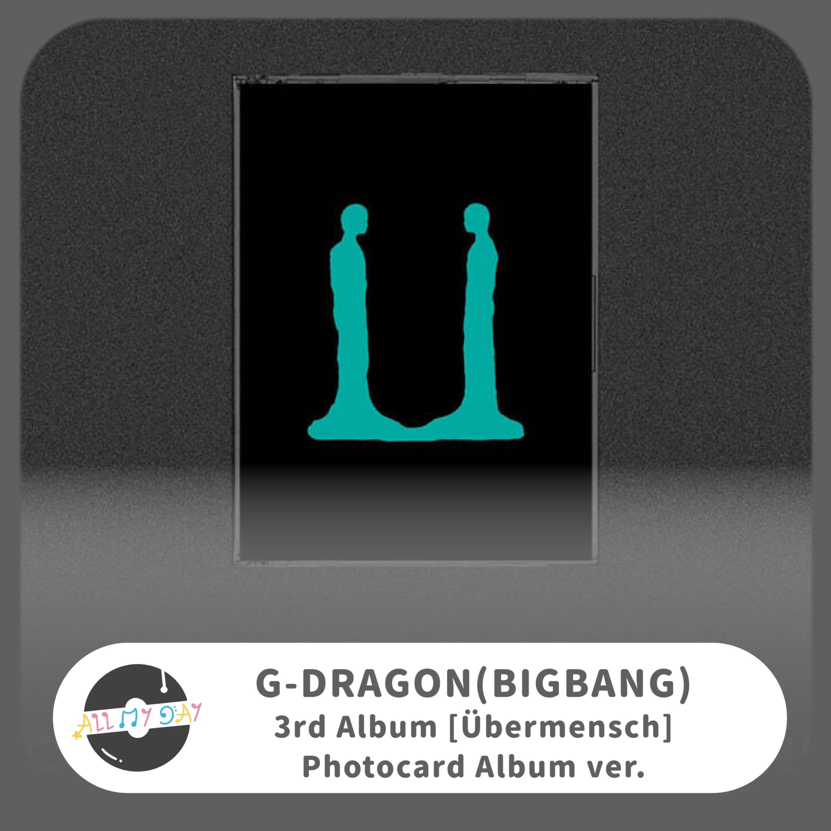 權志龍 G-DRAGON(BIGBANG) 正規三輯《Übermensch》（Photocard Album ver.）