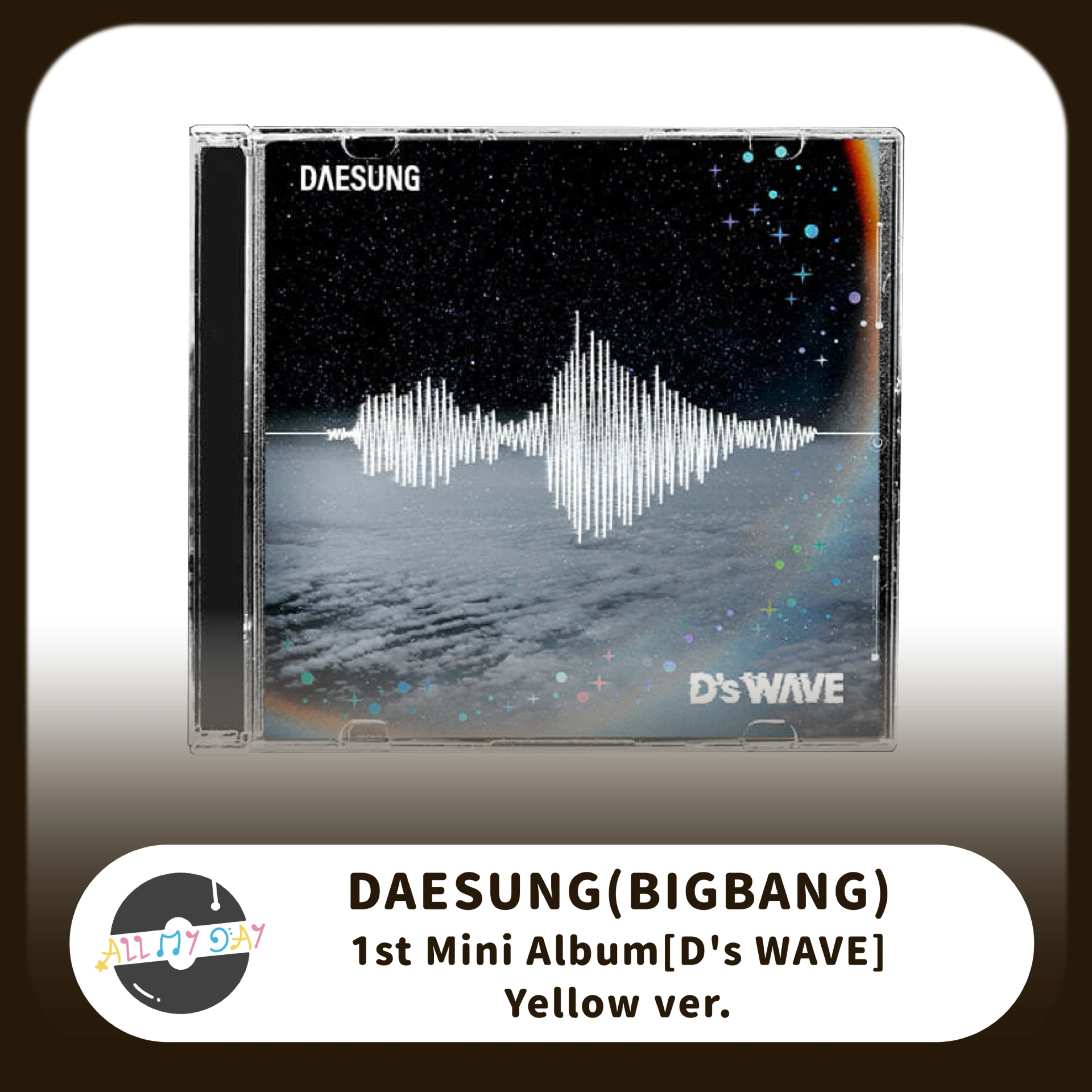大聲 DAESUNG(BIGBANG) 迷你一輯《D's WAVE》（Black ver.）