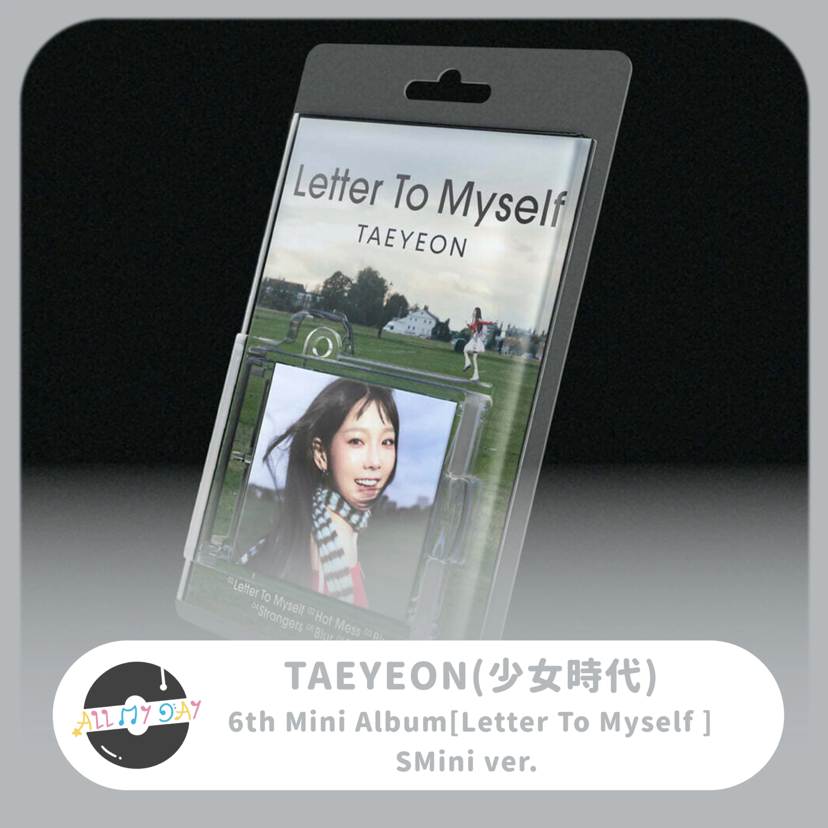 太妍 TAEYEON(少女時代) 迷你六輯《Letter To Myself》（SMini ver.）