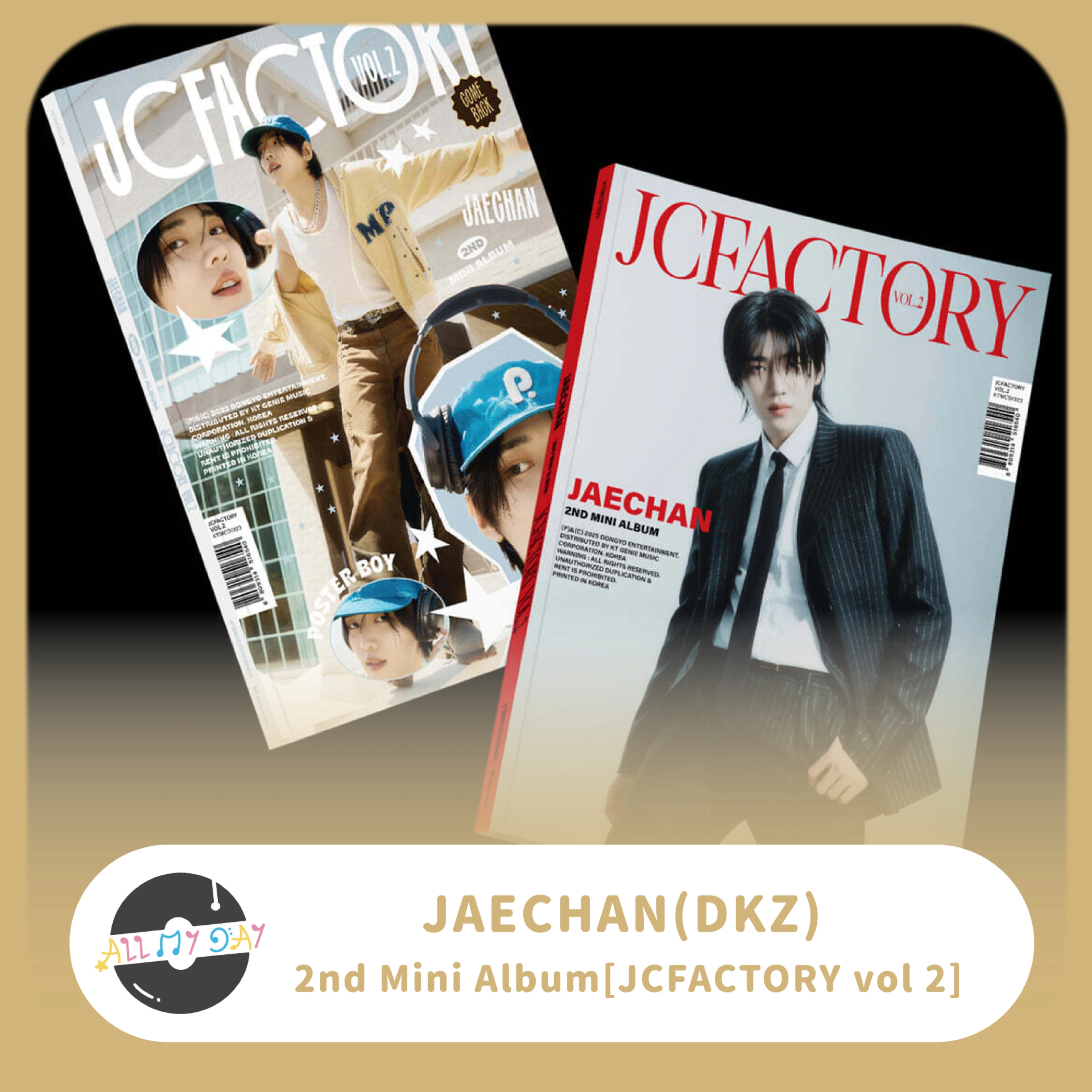 宰燦 JAECHAN(DKZ) 迷你二輯《JCFACTORY vol 2》