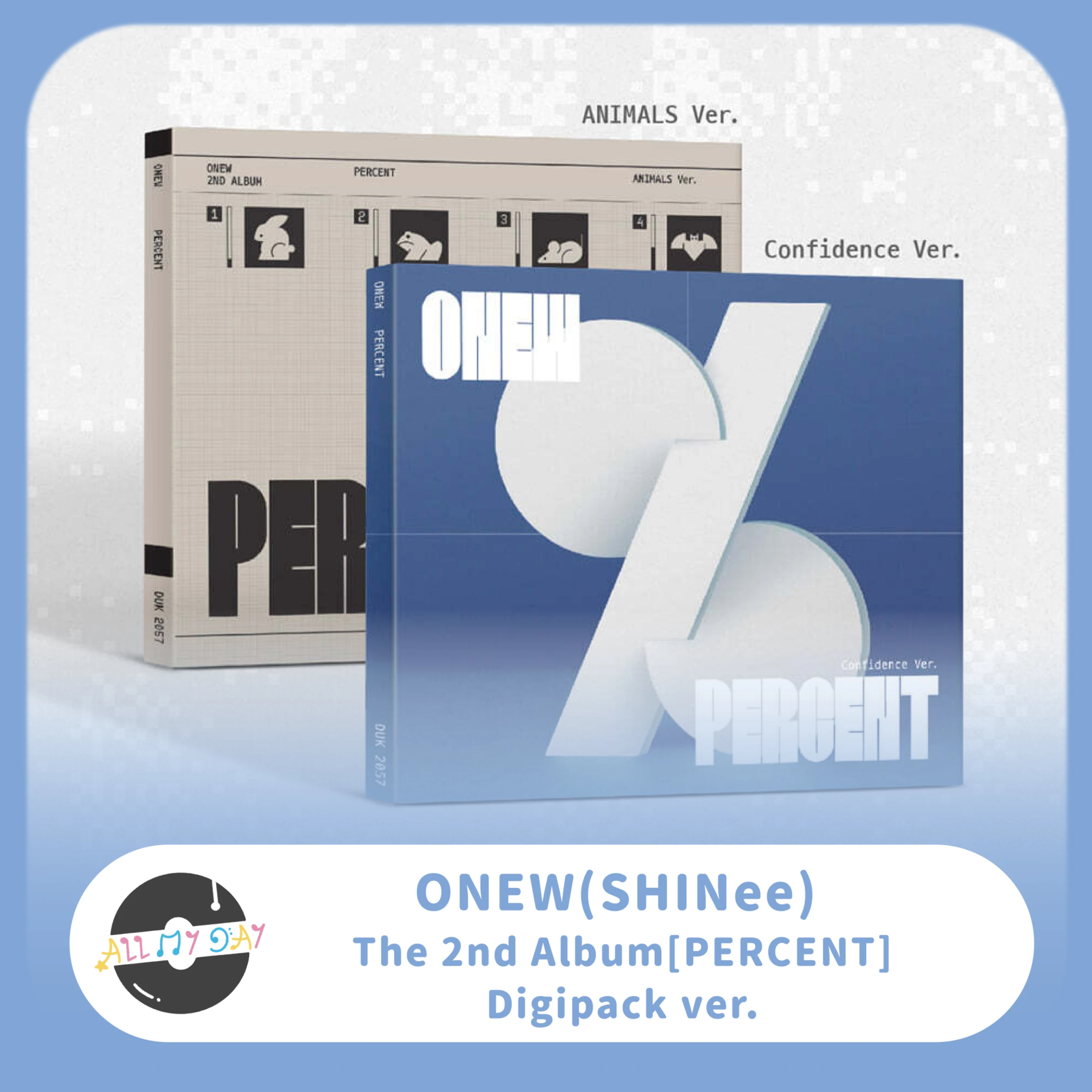 溫流 ONEW(SHINee) 正規二輯《PERCENT》（Digipack ver.）
