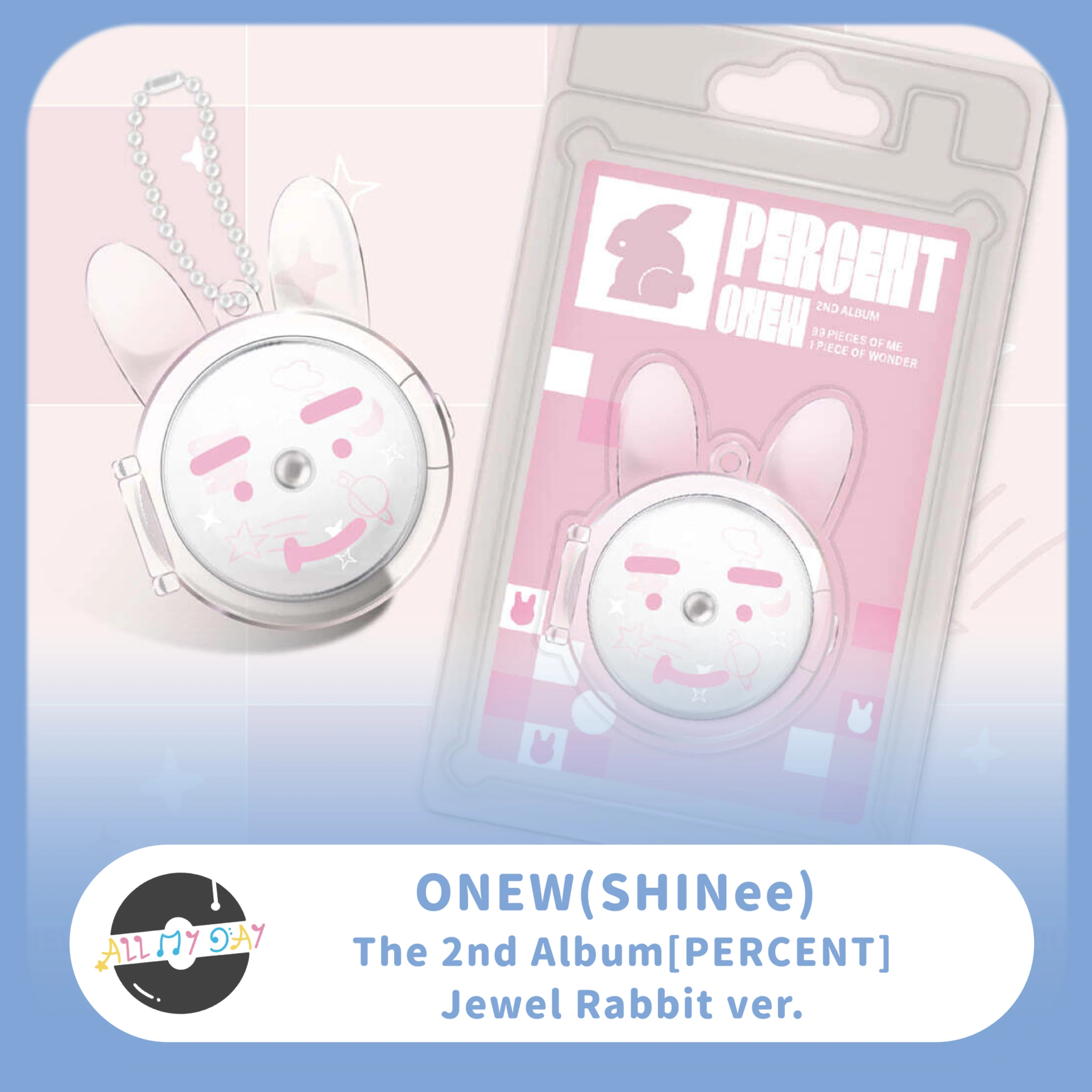 溫流 ONEW(SHINee) 正規二輯《PERCENT》（Jewel Rabbit ver.）