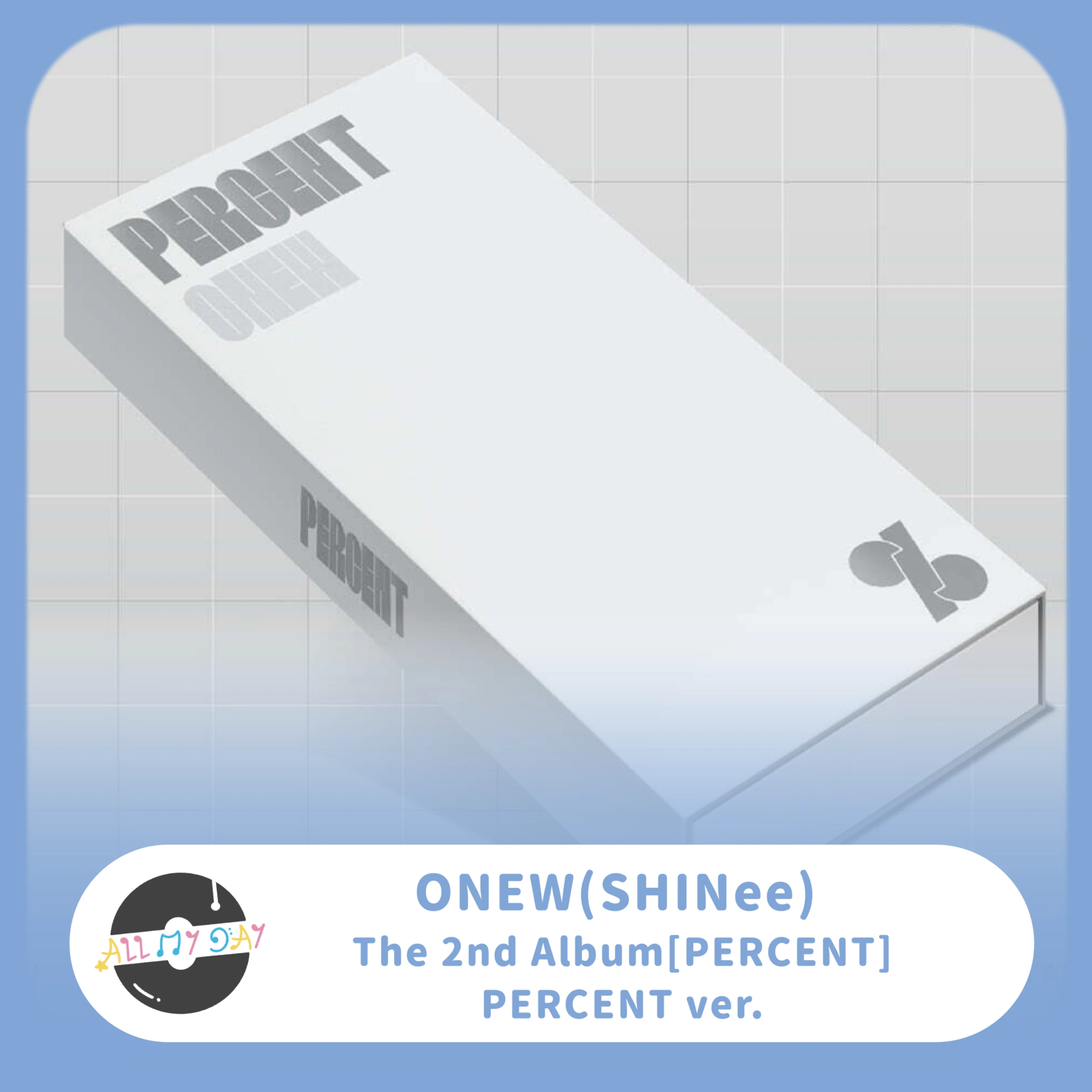 溫流 ONEW(SHINee) 正規二輯《PERCENT》（PERCENT ver.）