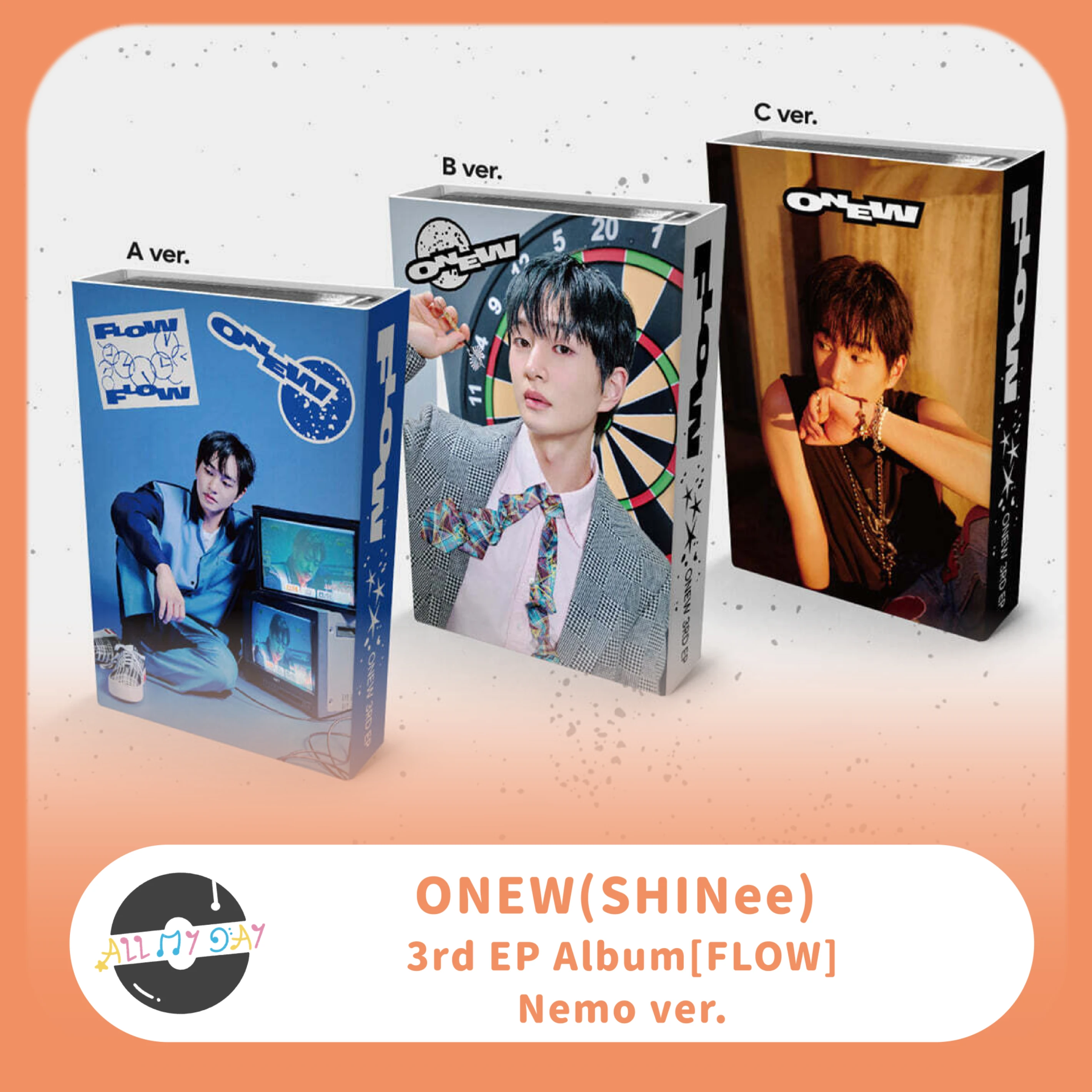 溫流 ONEW(SHINee) 迷你三輯《FLOW》（Nemo ver.）
