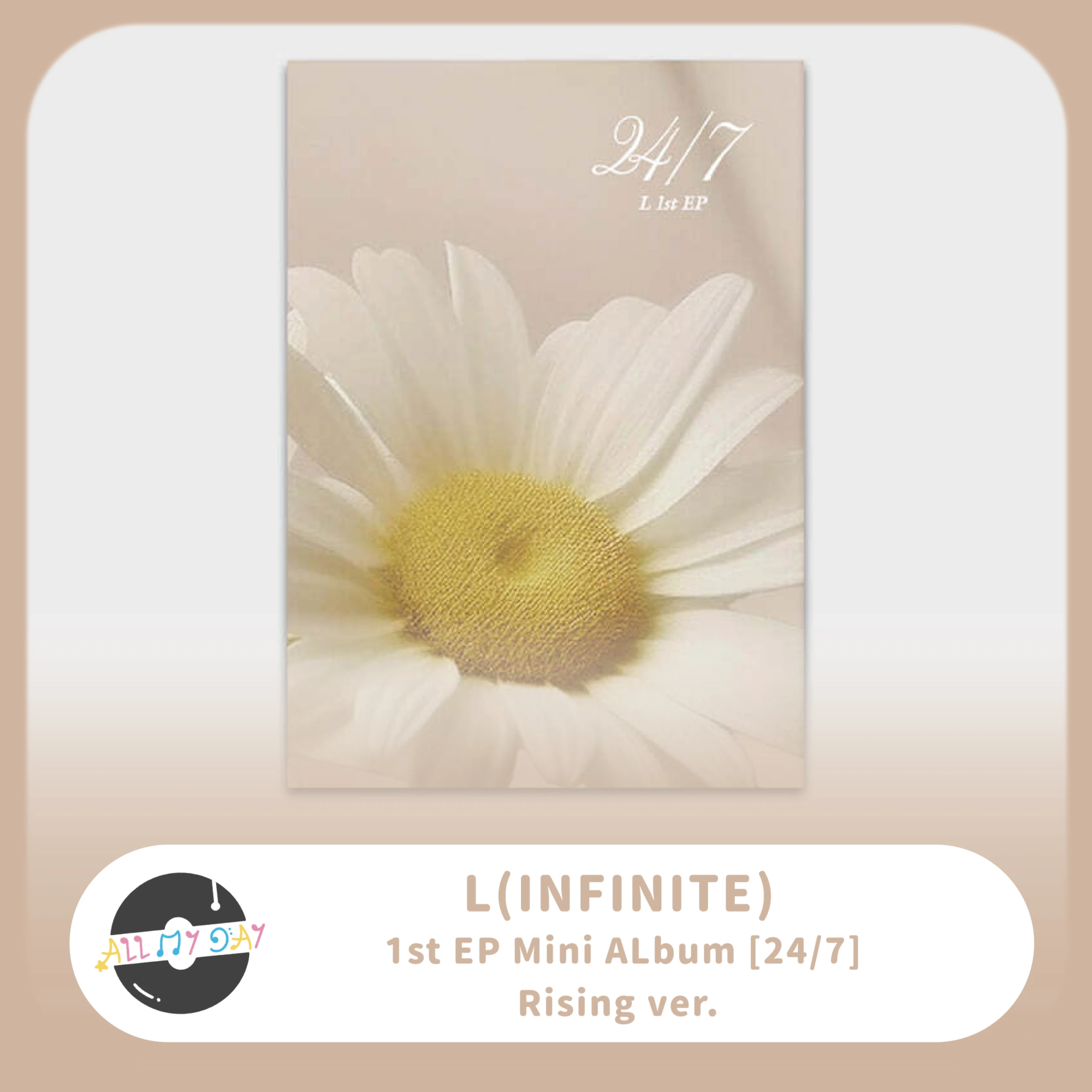 金明洙 L(INFINITE) 單曲一輯《24/7》(Rising ver.)