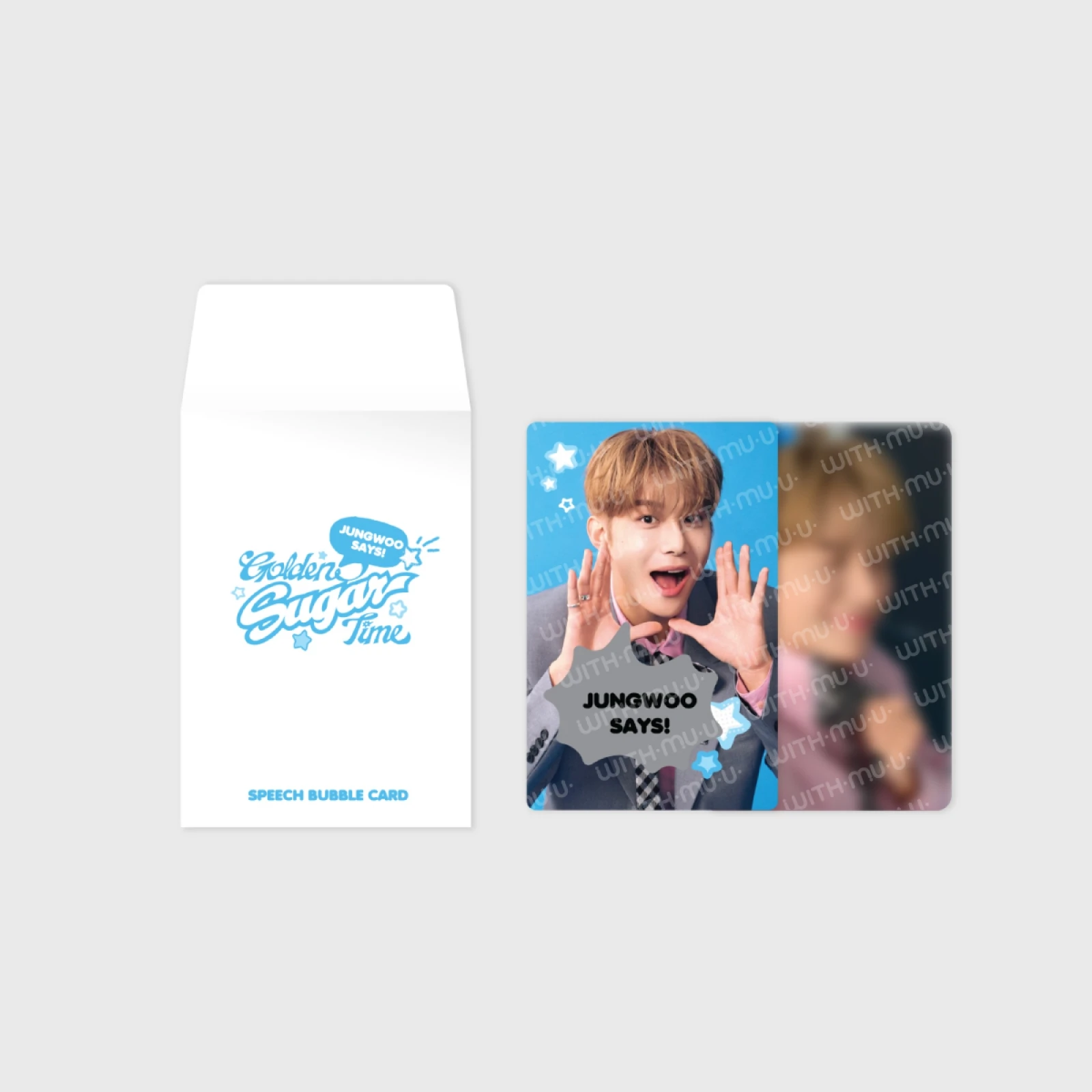 金廷祐 JUNGWOO(NCT) 悄悄話卡包 [Golden Sugar Time] 官方週邊