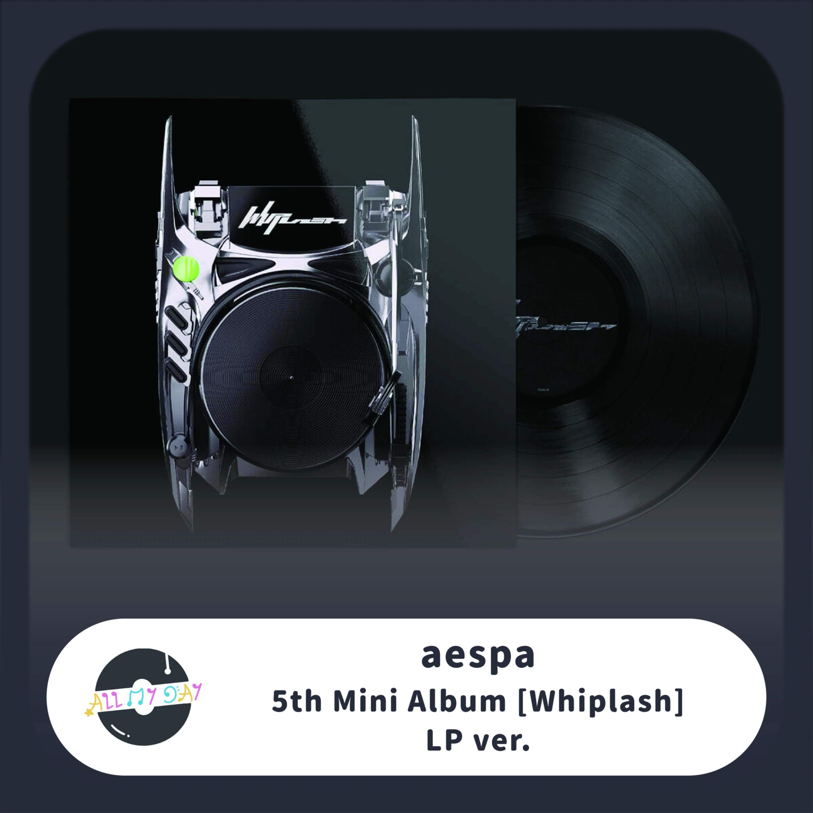 aespa 迷你五輯《Whiplash》(LP ver.)