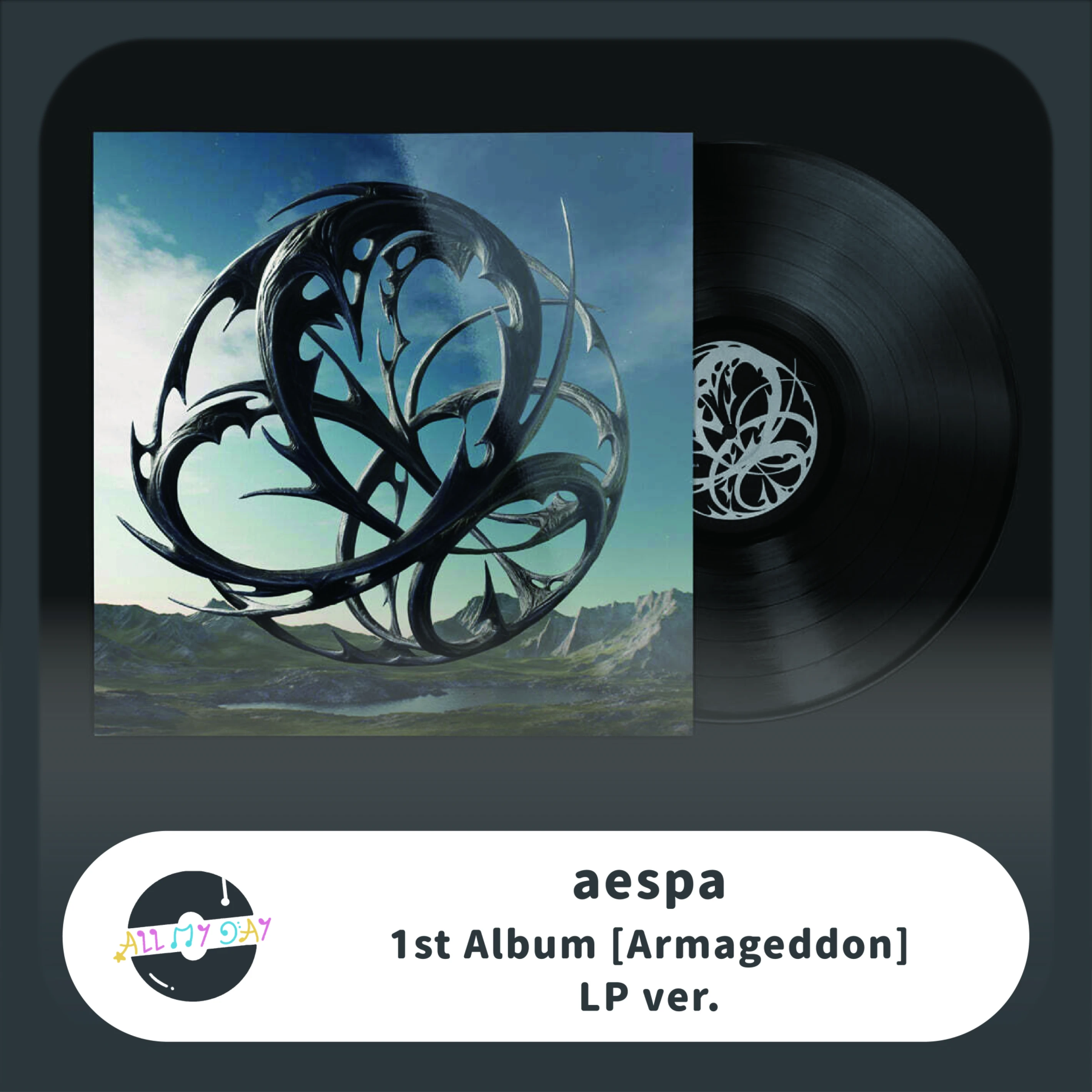 aespa 正規一輯《Armageddon》(LP ver.) | ALL MY DAY