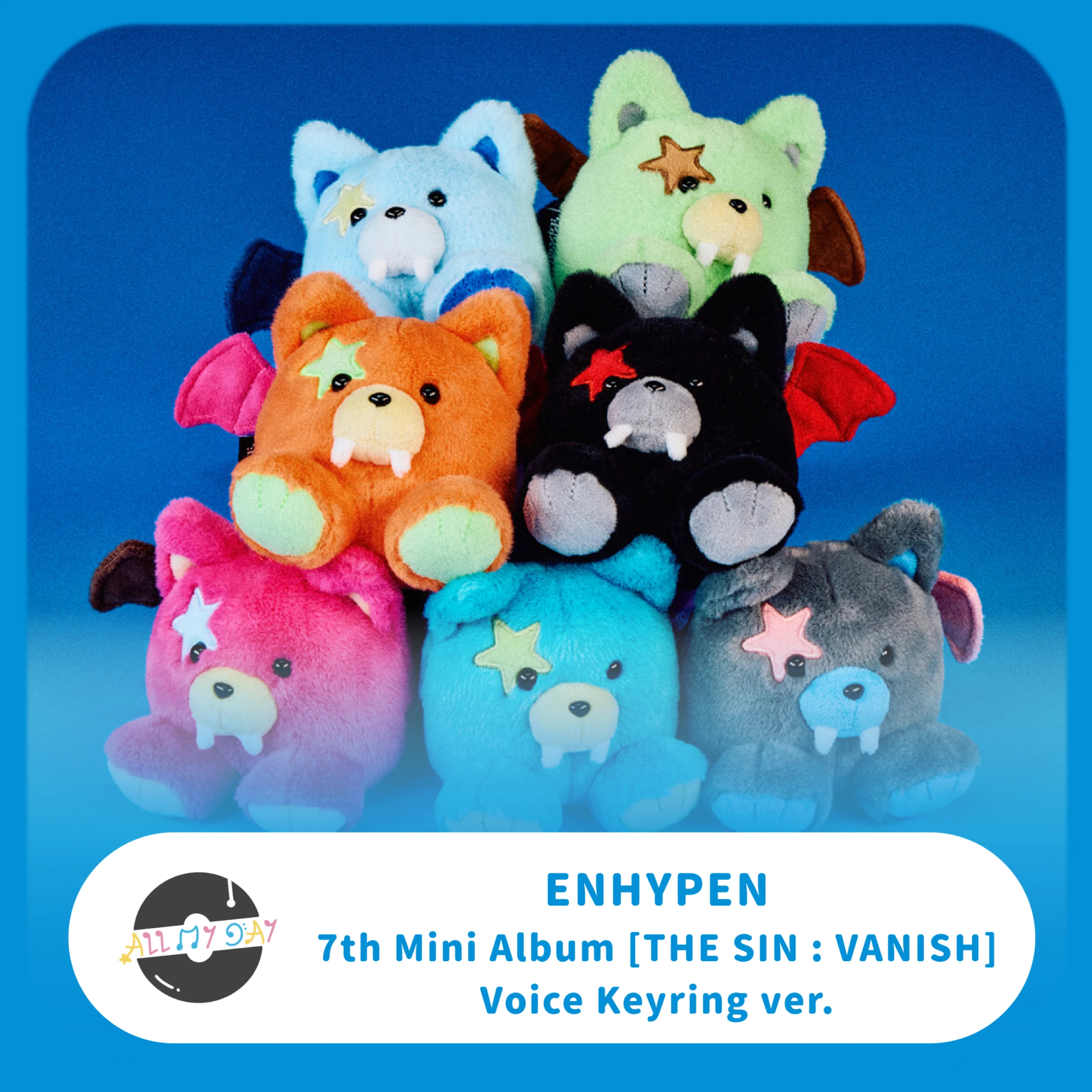 ENHYPEN 迷你七輯《THE SIN : VANISH》(Voice Keyring ver.)