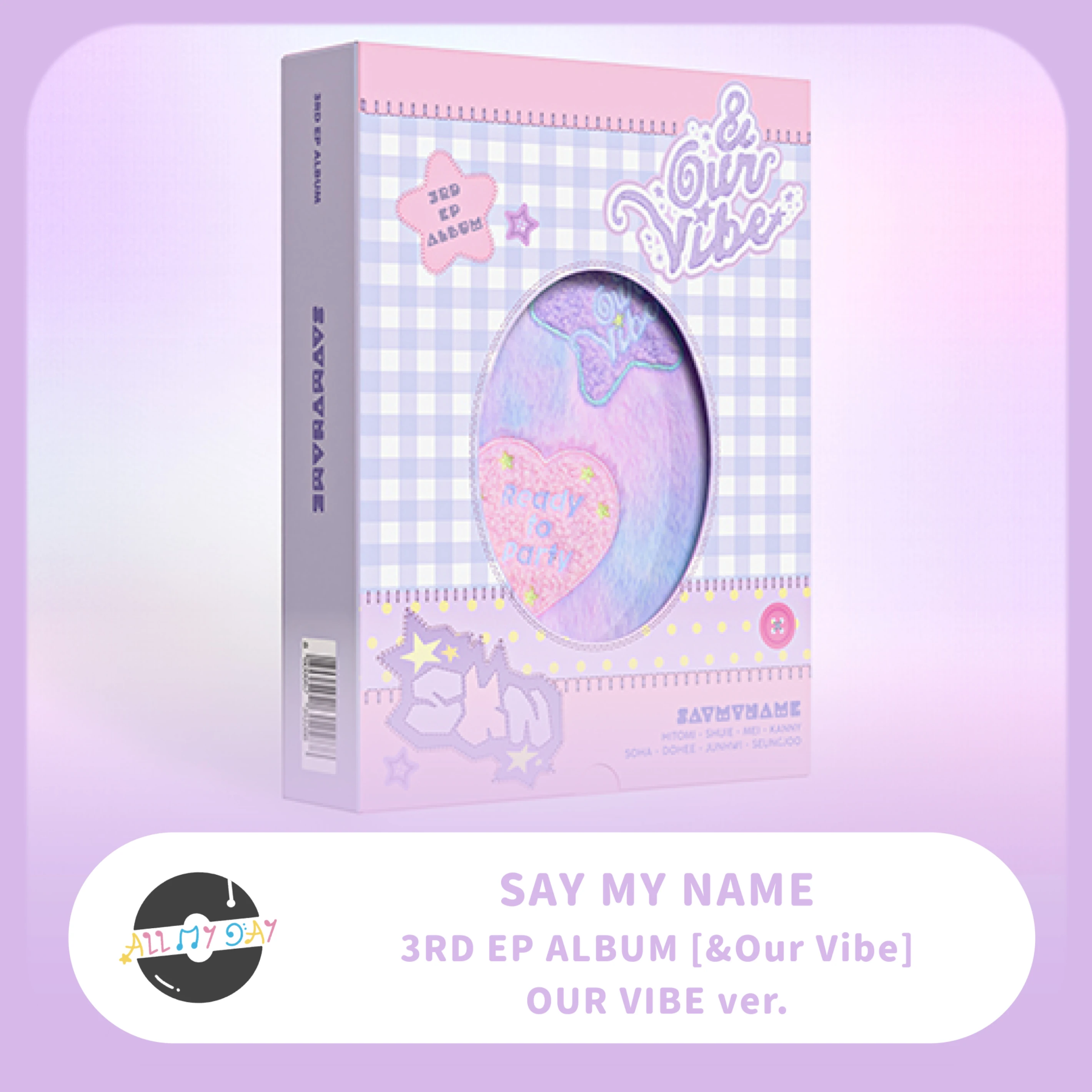 SAY MY NAME EP三輯《&Our Vibe》(OUR VIBE ver.)