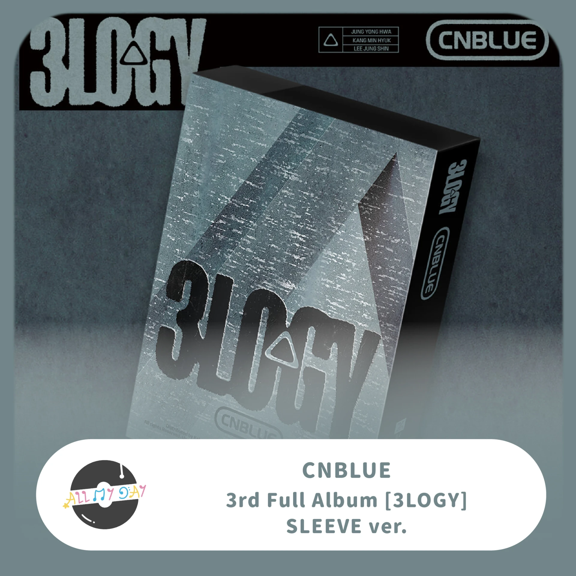 CNBLUE 正規三輯《3LOGY》(SLEEVE ver.)