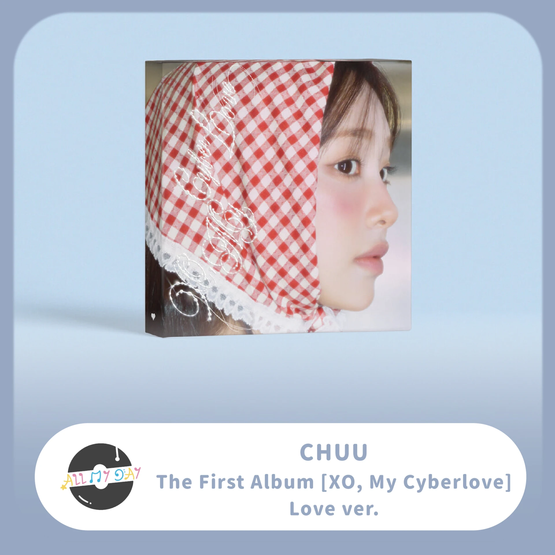 CHUU 正規一輯《XO, My Cyberlove》(Love ver.)