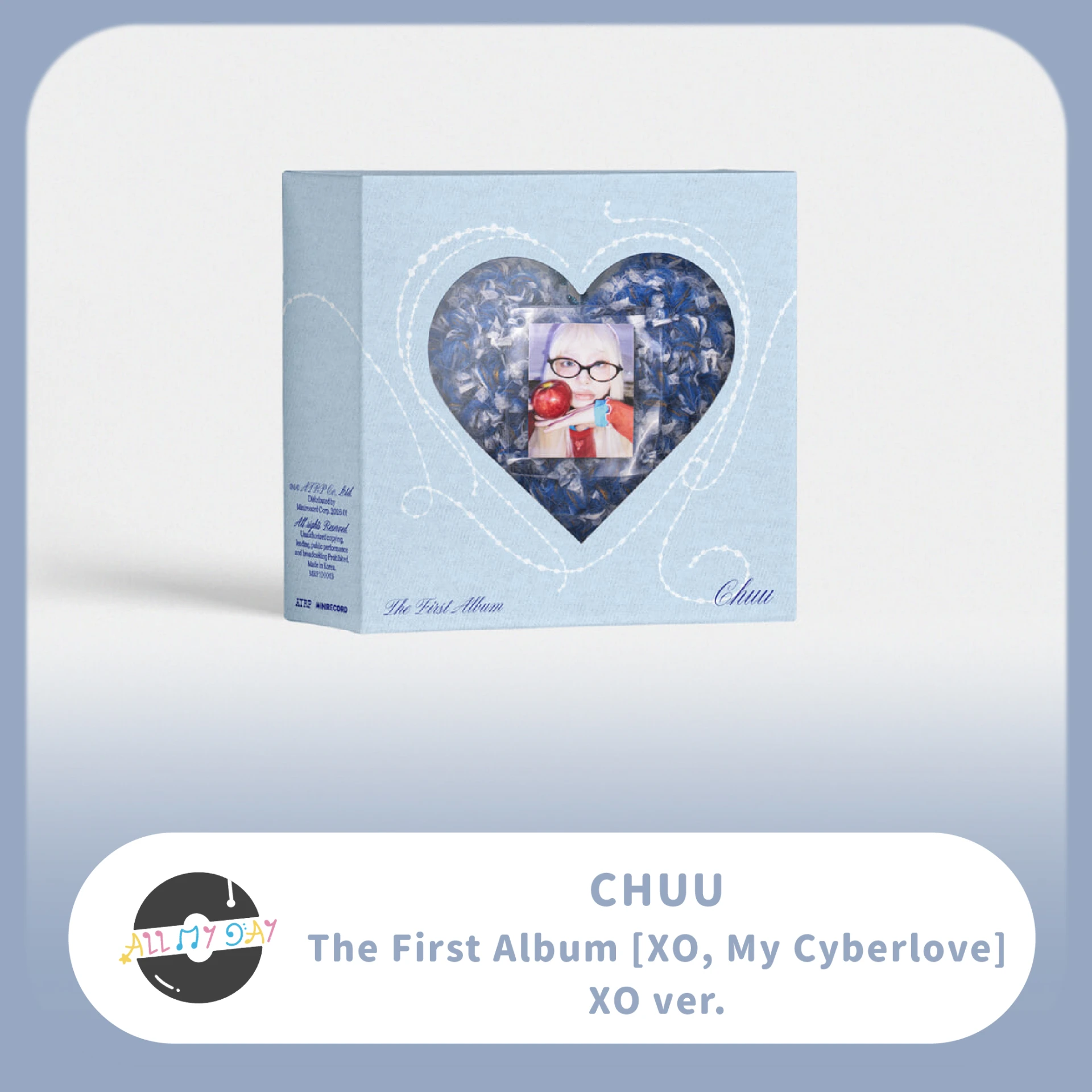 CHUU 正規一輯《XO, My Cyberlove》(XO ver.)