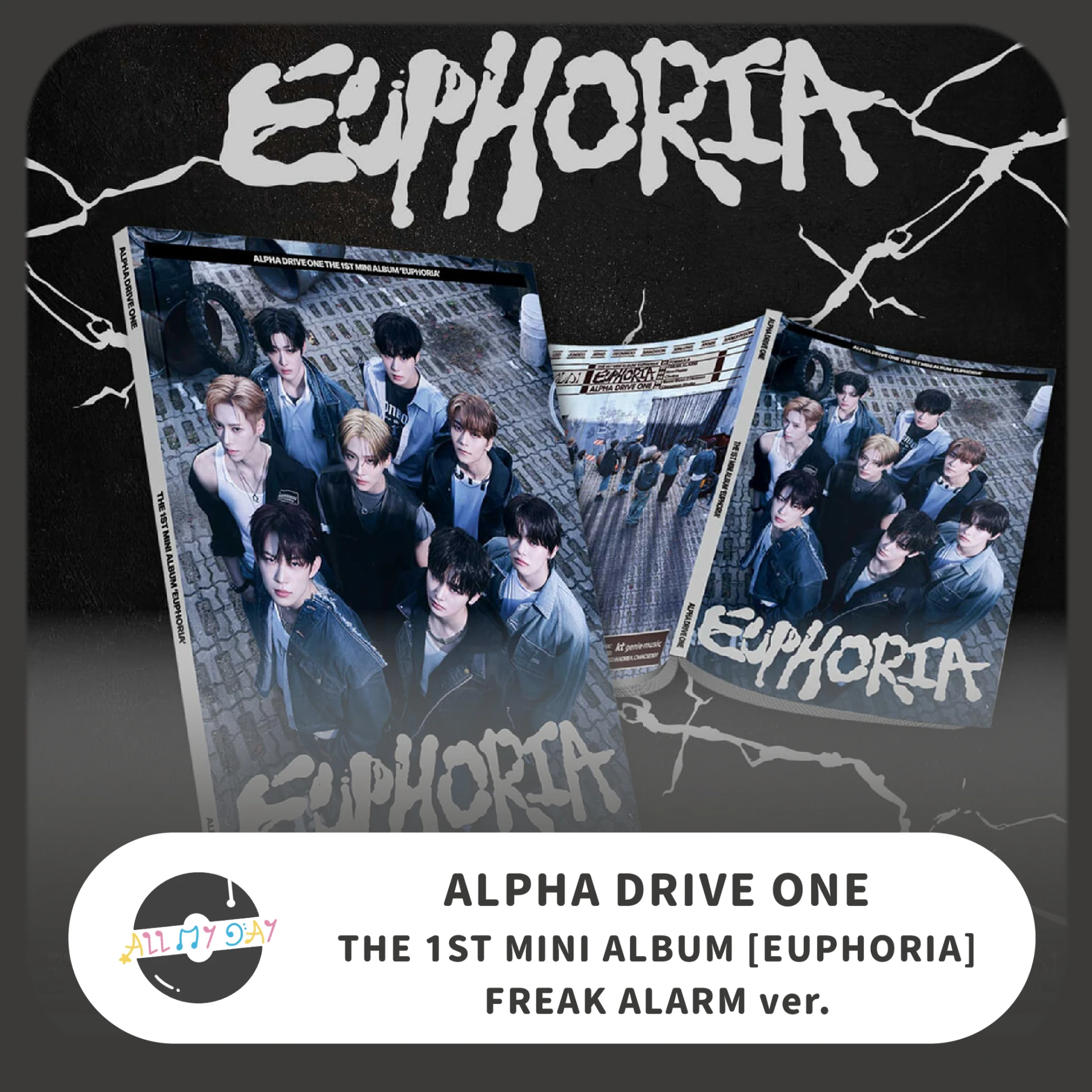 ALPHA DRIVE ONE 迷你一輯《EUPHORIA》(FREAK ALARM ver.)