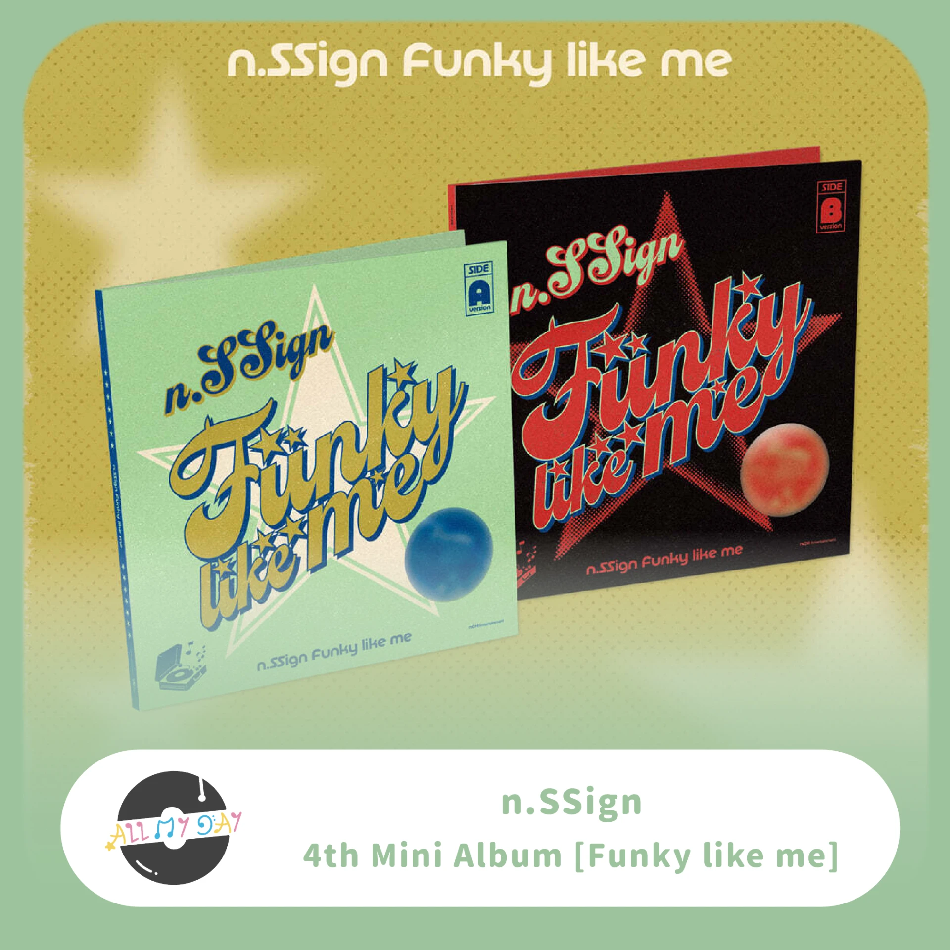 【新品・未開封】n.ssign set ver. n.SSign | ALL MY DAY