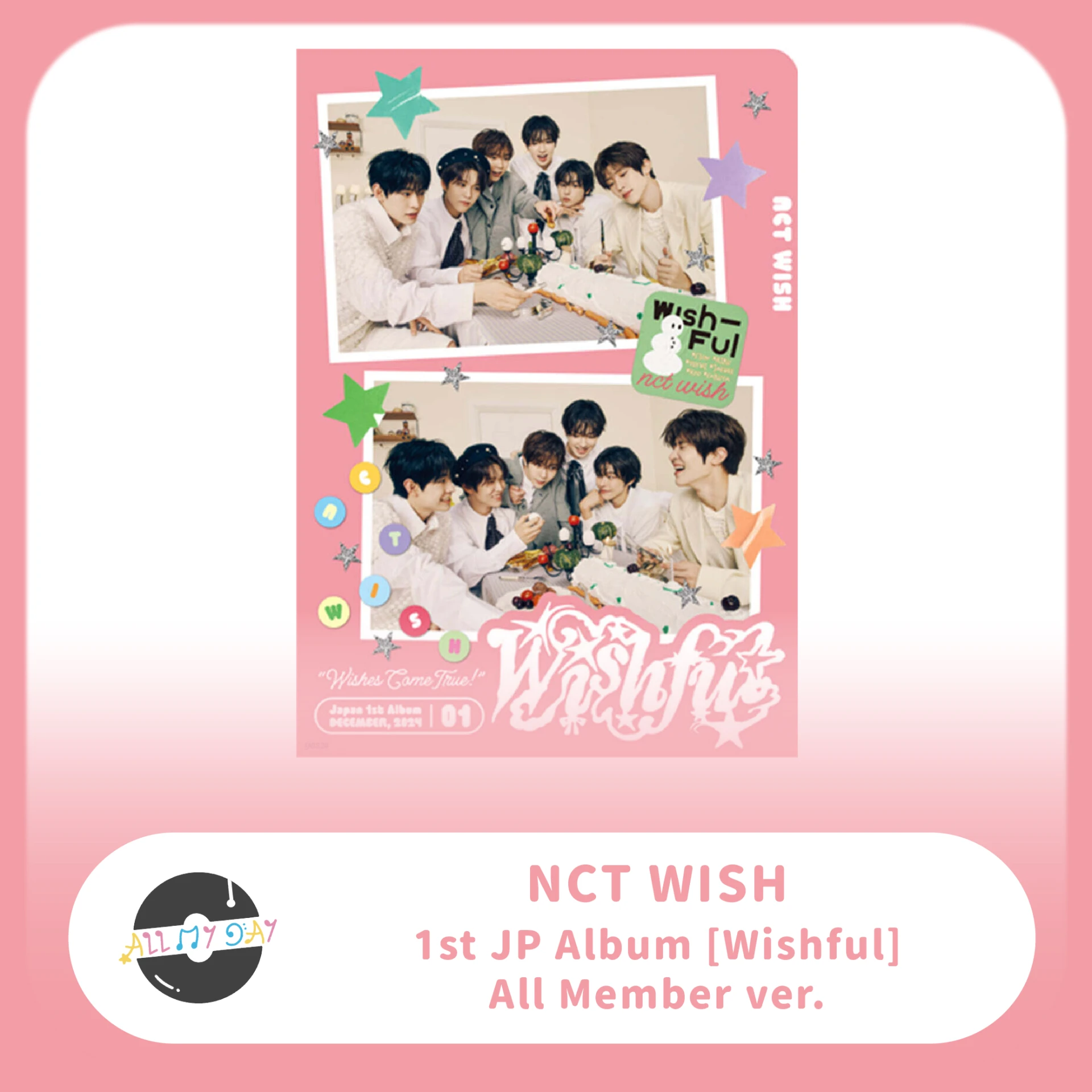 NCT WISH 日本正規一輯《WISHFUL》(All Member ver.)