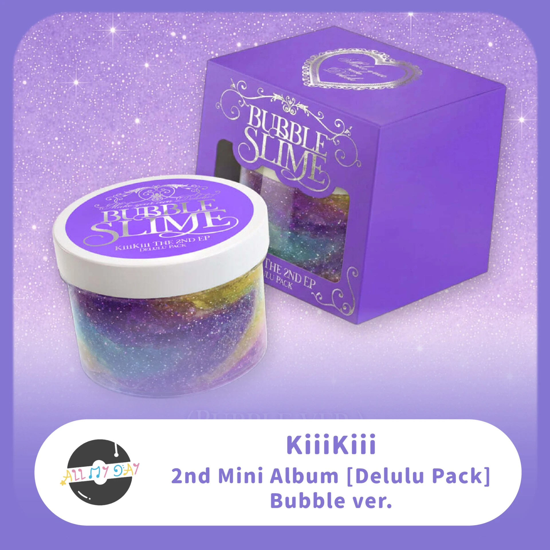 KiiiKiii 迷你二輯《Delulu Pack》(Bubble. Version)