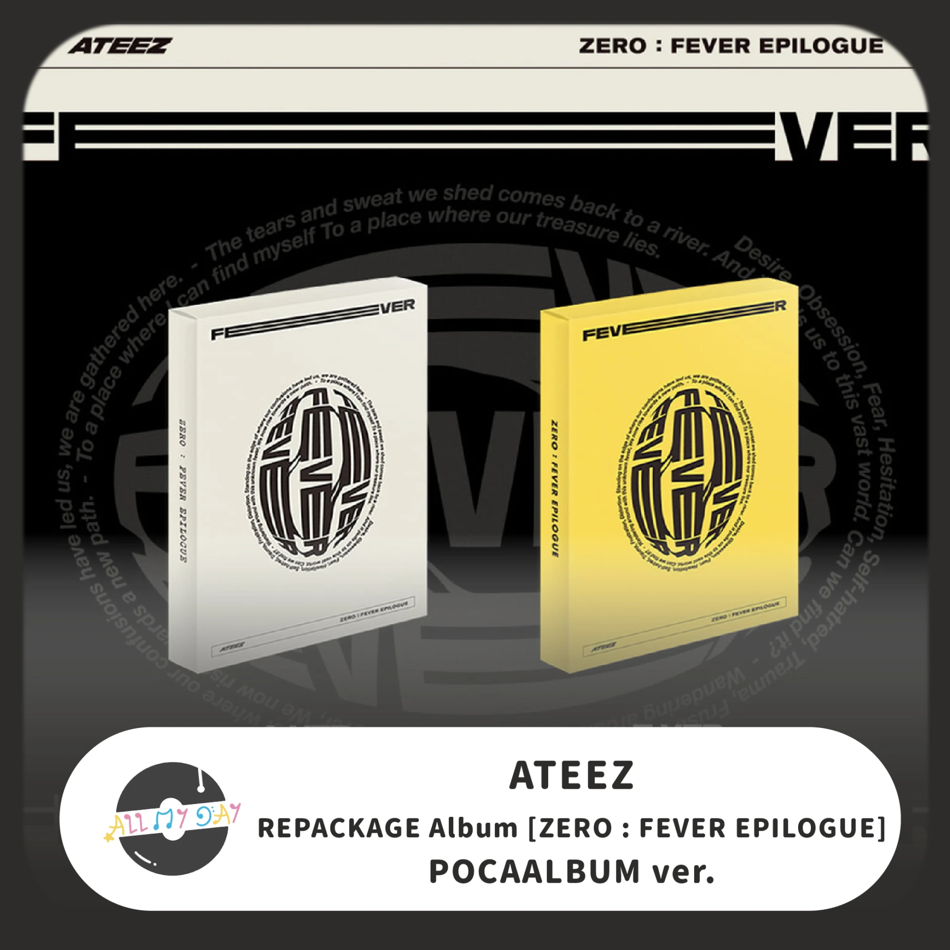 ATEEZ 迷你專輯 重裝版《ZERO : FEVER EPILOGUE》(Platform ver.)