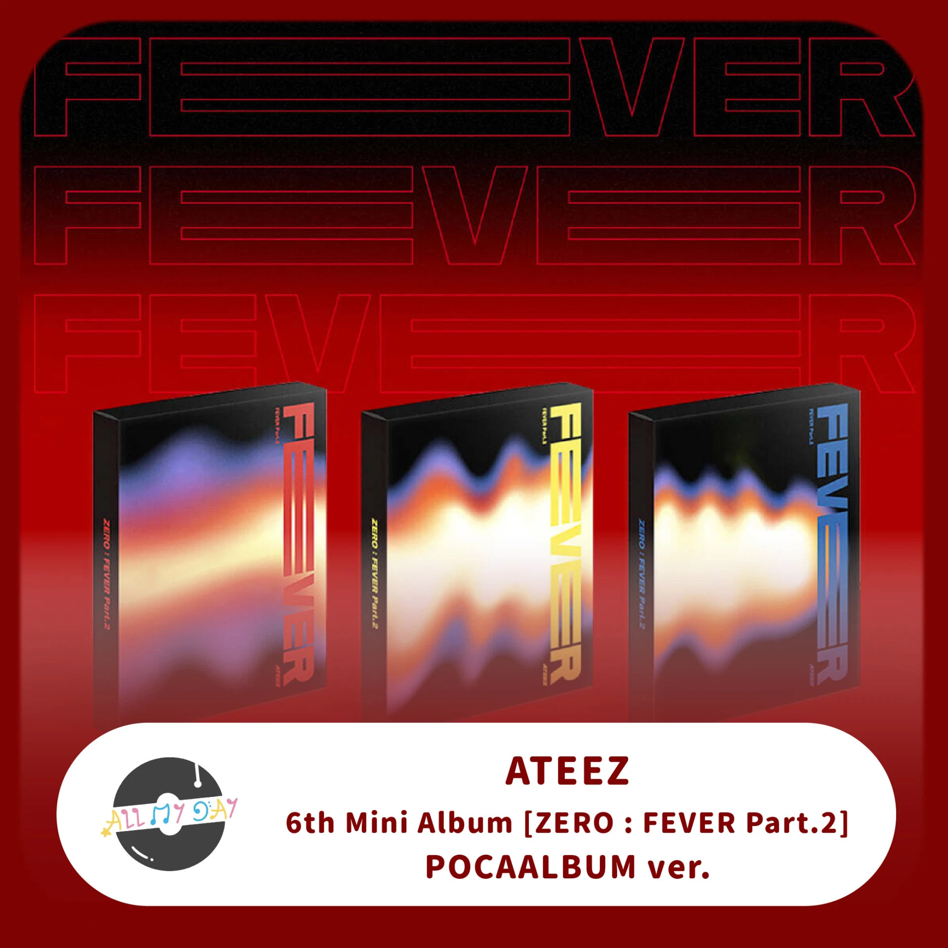 ATEEZ 迷你六輯《ZERO : FEVER Part.2》(Platform ver.)
