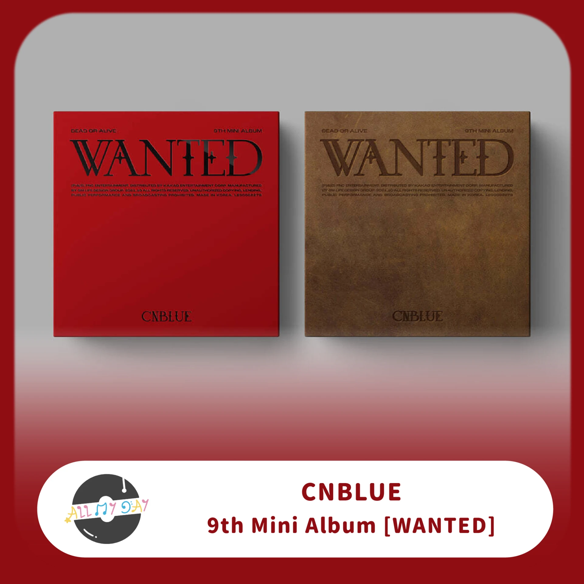 CNBLUE 迷你九輯《WANTED》