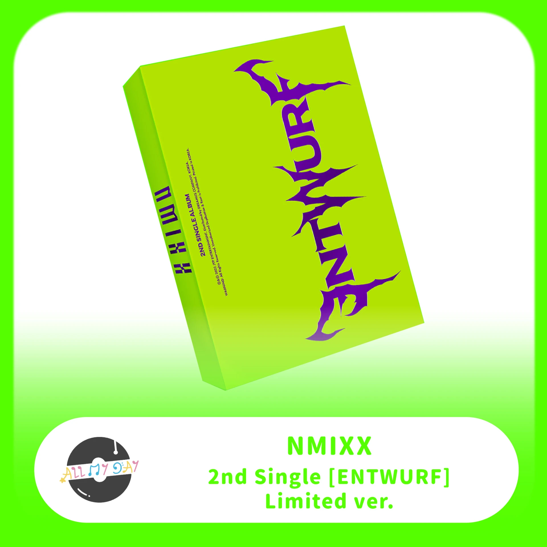 NMIXX 單曲二輯《ENTWURF》（Limited ver.）