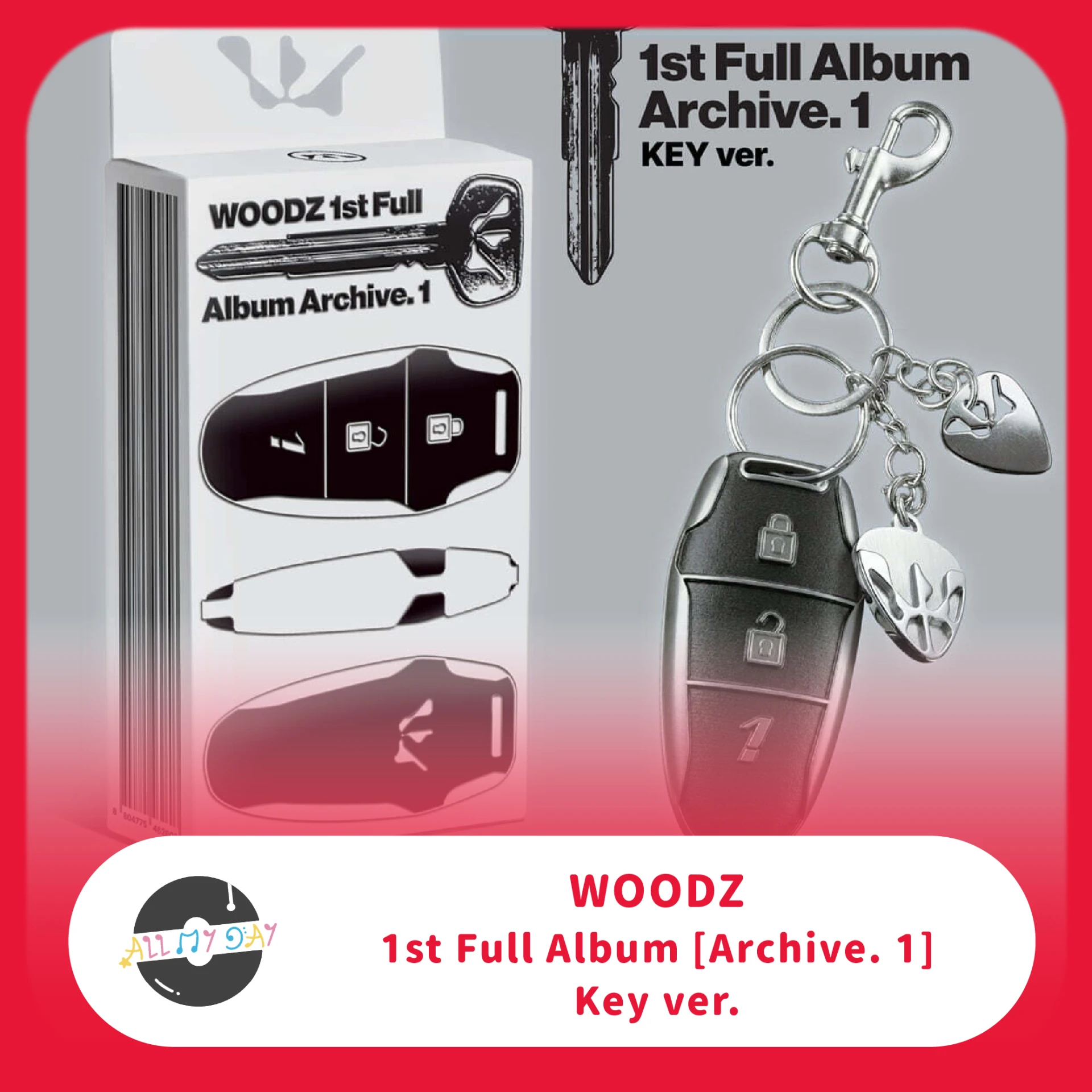 曹承衍 WOODZ 正規一輯《Archive. 1》(Key ver.)