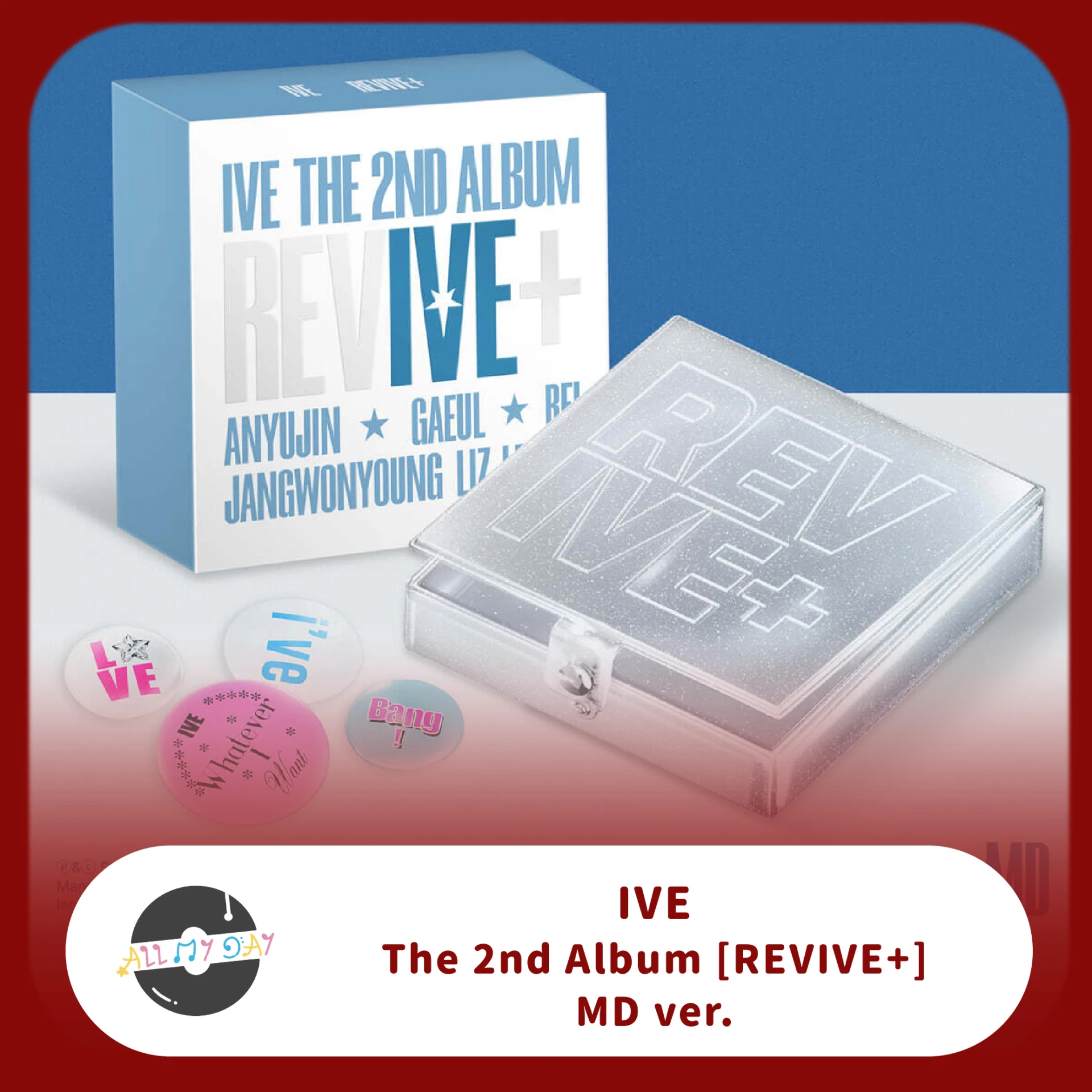 IVE 正規二輯《REVIVE+》(MD ver.)