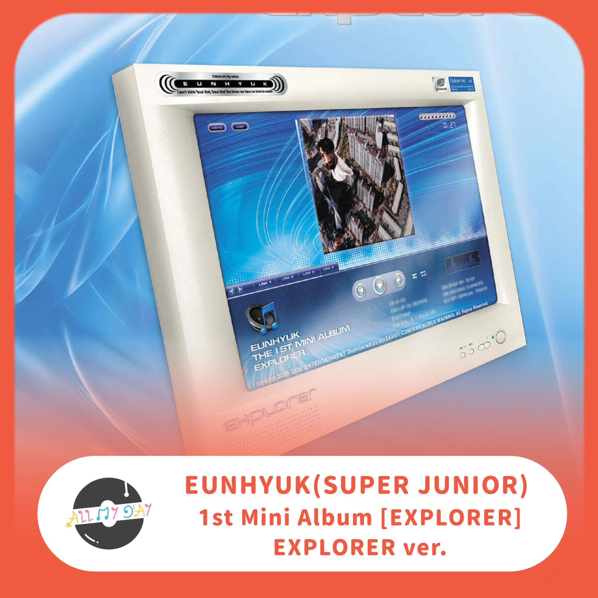 銀赫 EUNHYUK(SUPER JUNIOR) 迷你一輯《EXPLORER》（EXPLORER ver.）