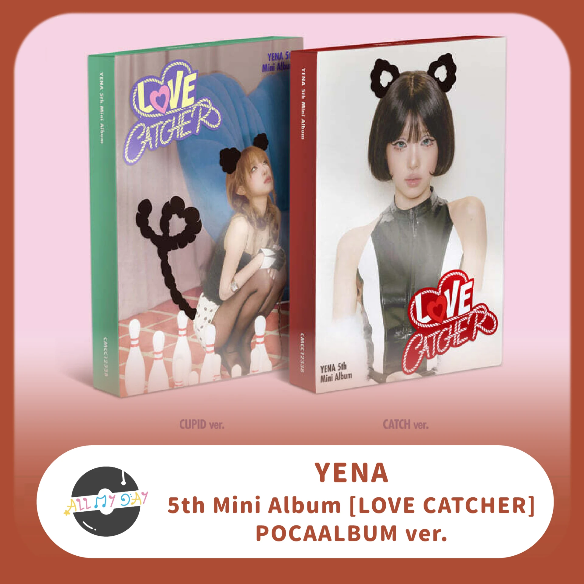 崔叡娜 YENA 迷你五輯《LOVE CATCHER》(POCAALBUM ver.)