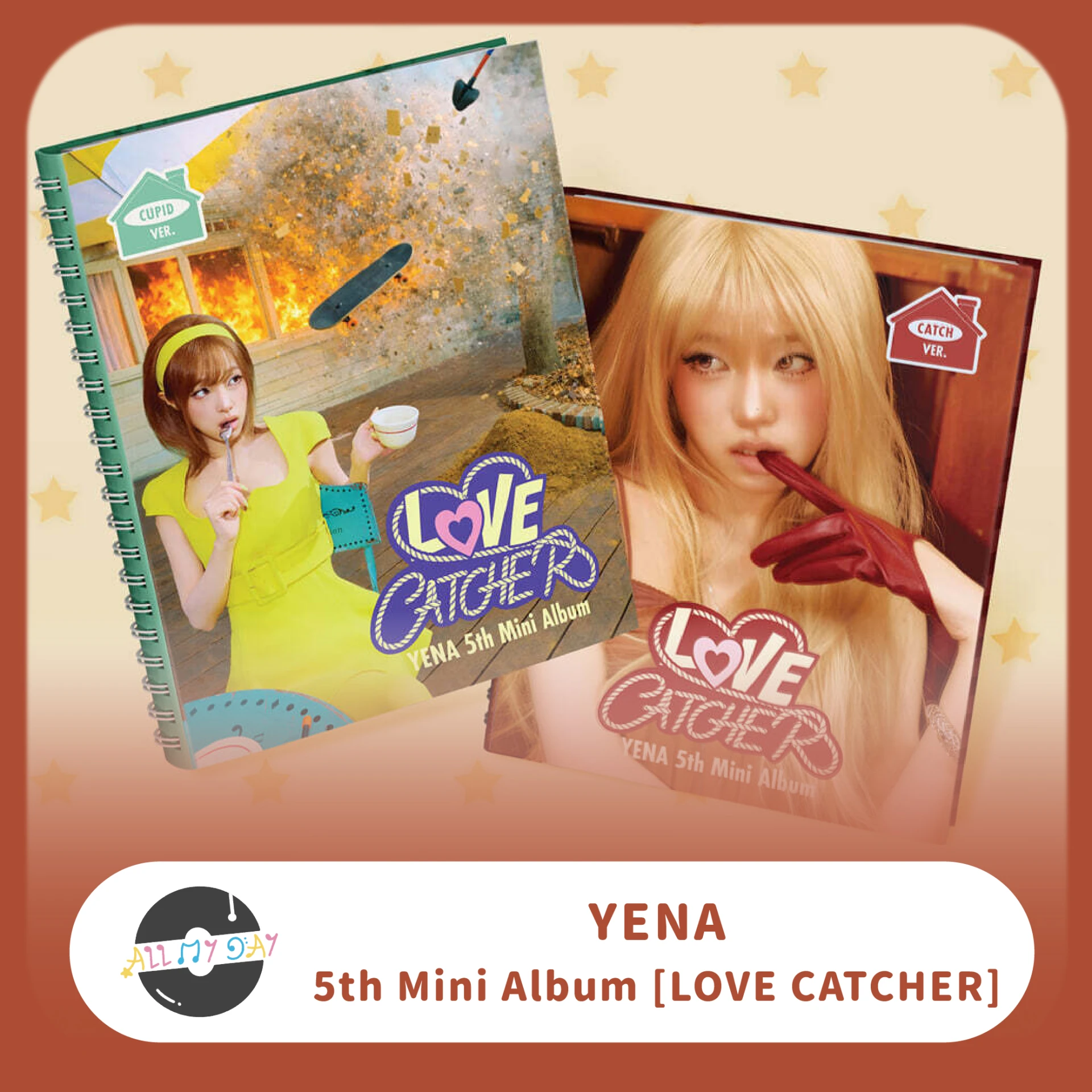 崔叡娜 YENA 迷你五輯《LOVE CATCHER》