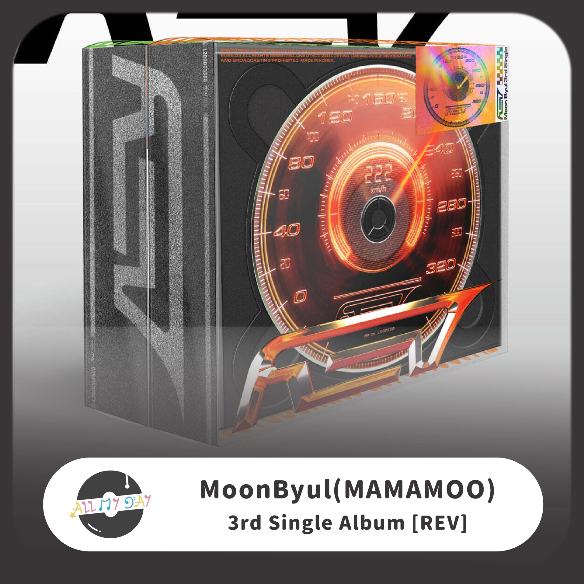 玟星 MoonByul(MAMAMOO) 單曲三輯《REV》