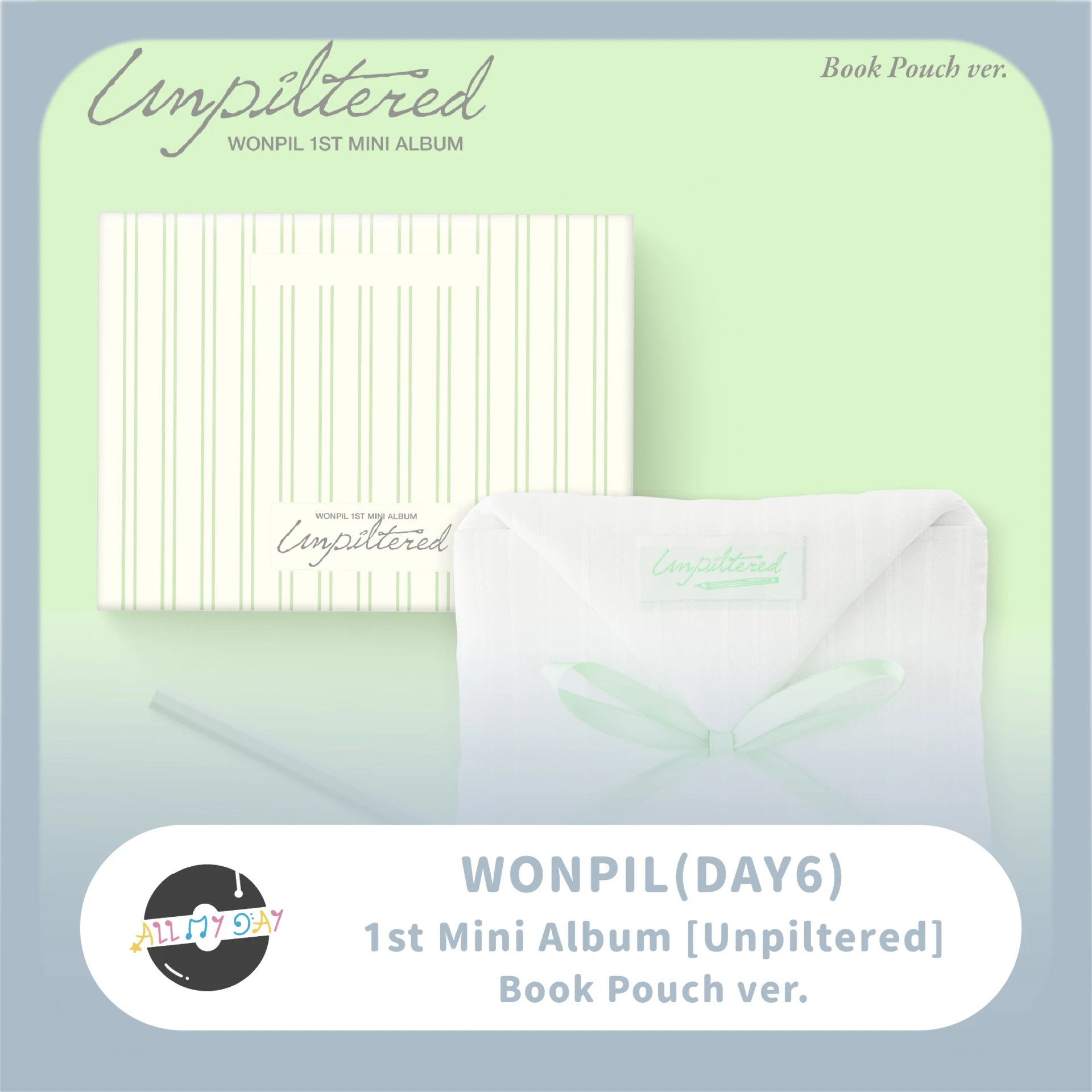 元弼 WONPIL(DAY6) 迷你一輯《Unpiltered》(Book Pouch ver.)