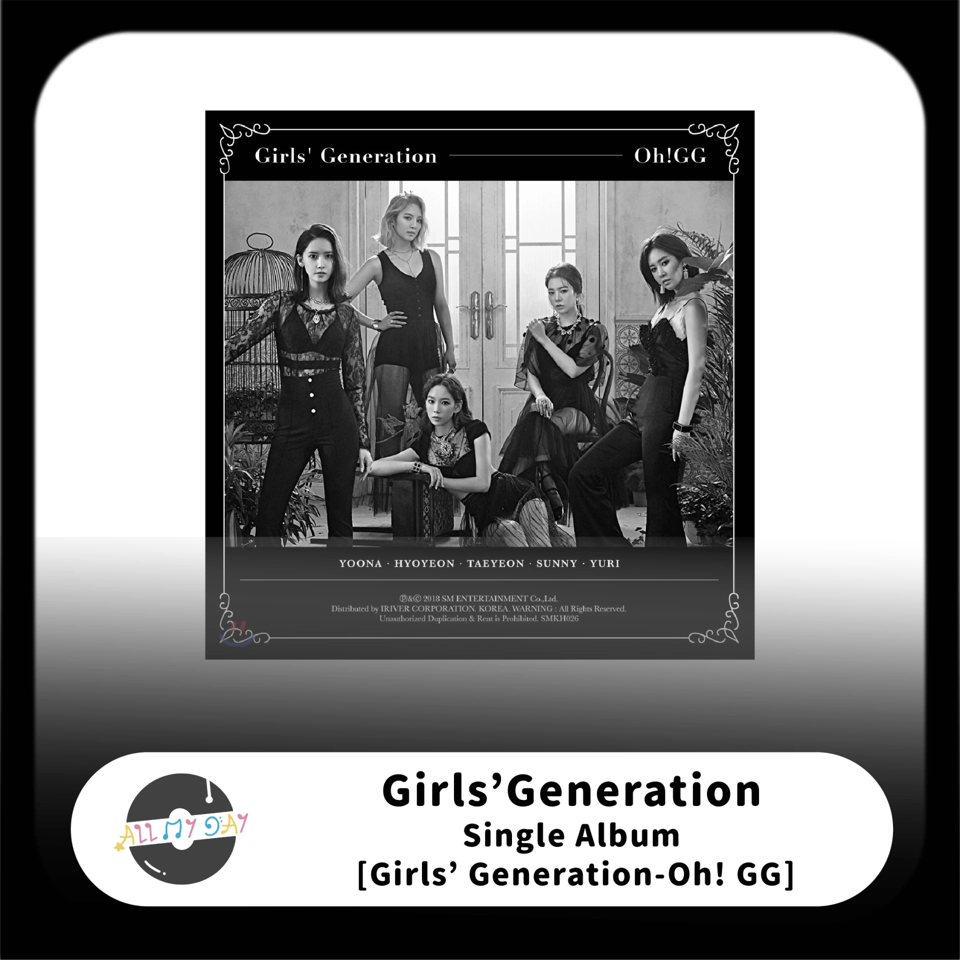 少女時代 Girls’Generation 單曲專輯《Girls' Generation-Oh! GG》(Kihno ver.)