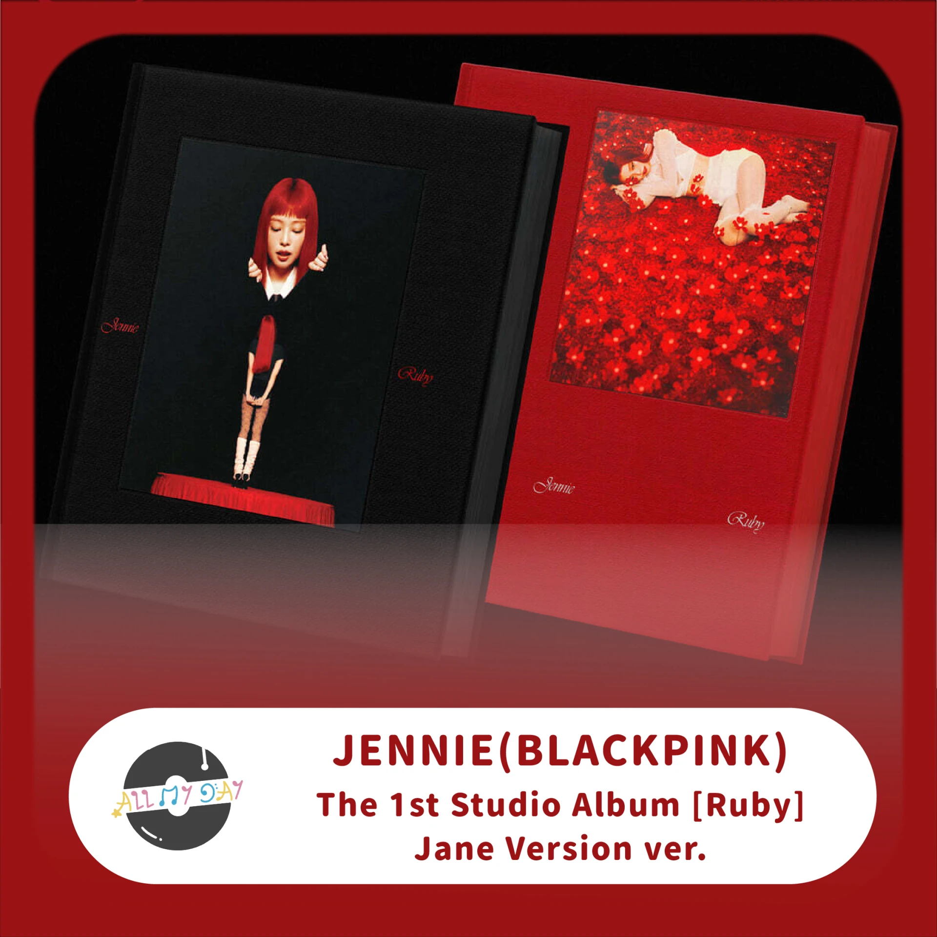 JENNIE(BLACKPINK) 錄音室專輯一輯《Ruby》(Jane Version ver.)