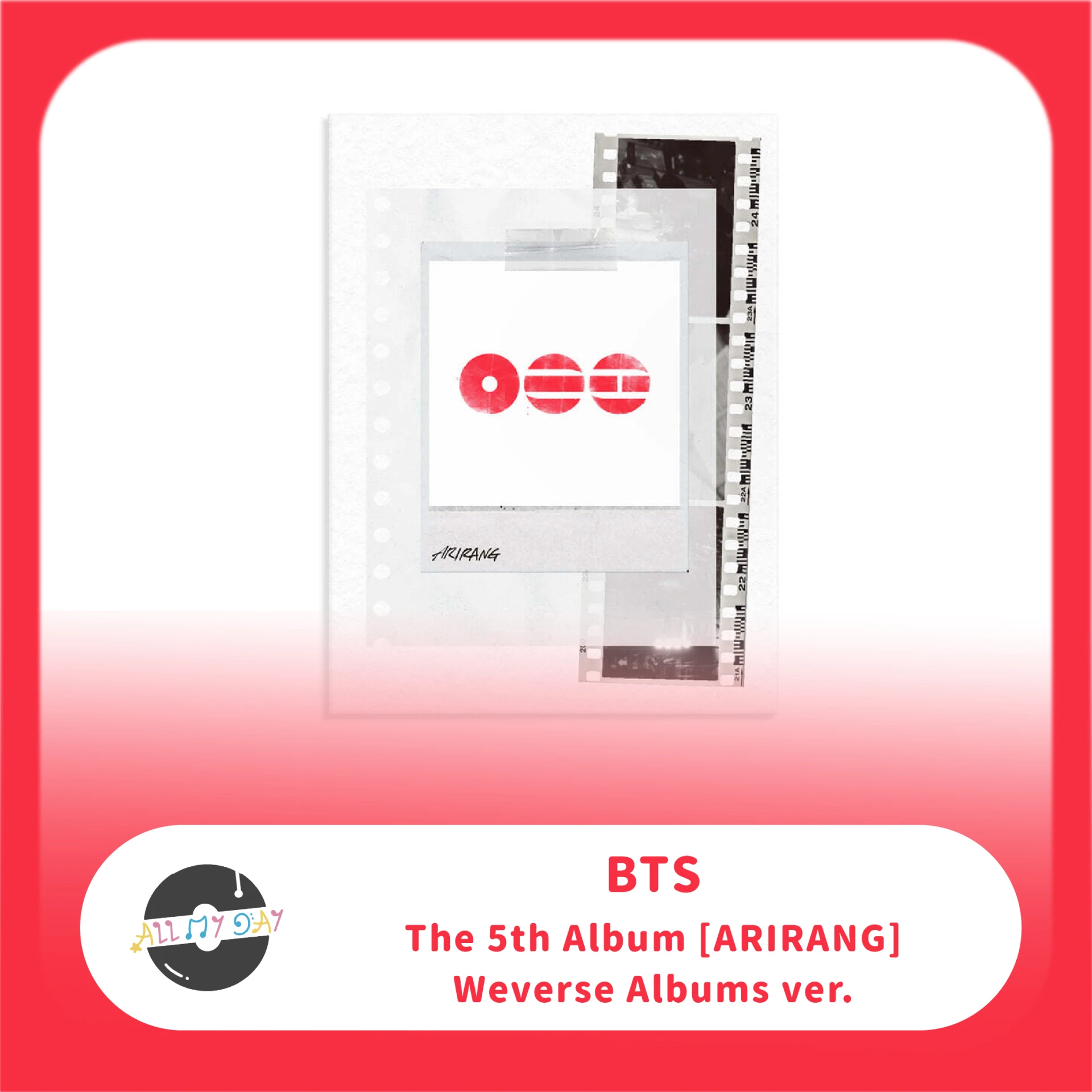 BTS 正規五輯《ARIRANG》(Weverse Albums ver.)