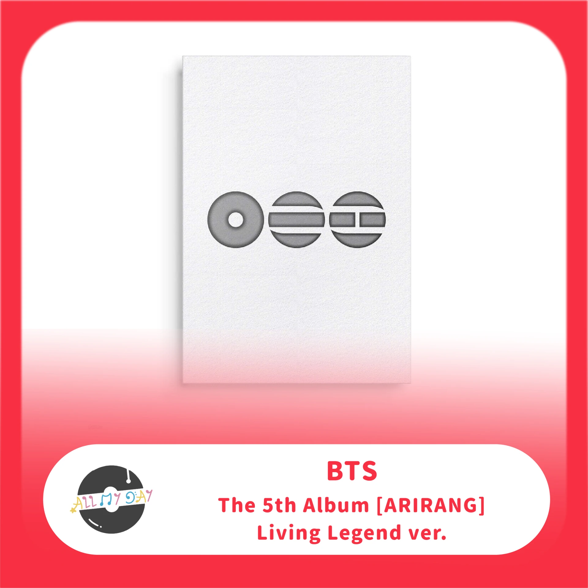 BTS 正規五輯《ARIRANG》(Living Legend ver.)
