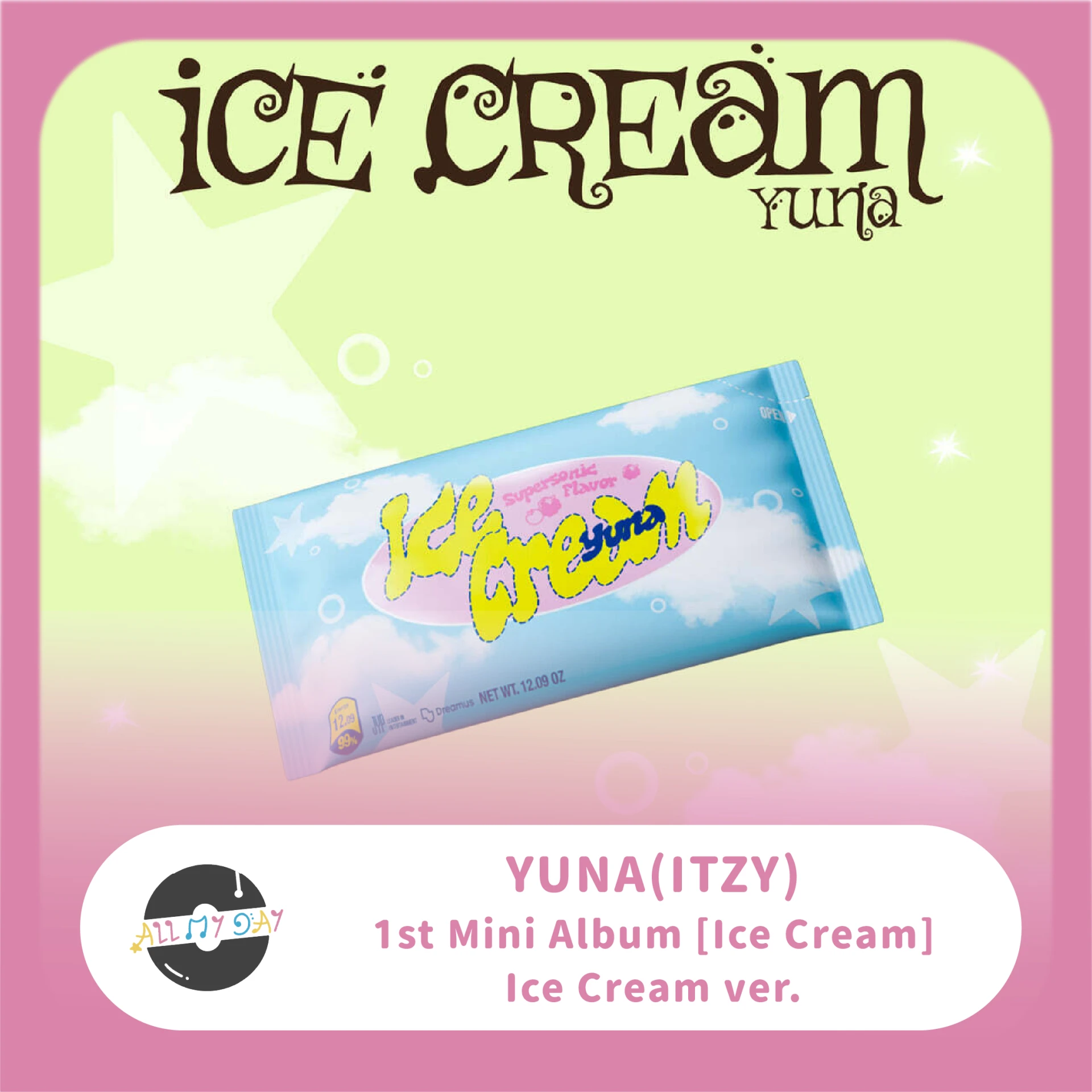 申有娜 YUNA(ITZY) 迷你一輯《Ice Cream》(Ice Cream ver.)