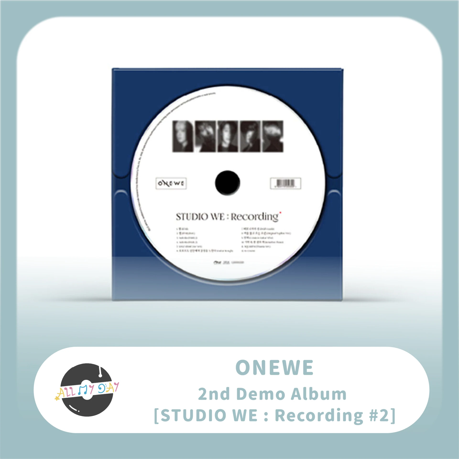 ONEWE DEMO二輯《STUDIO WE : Recording #2》