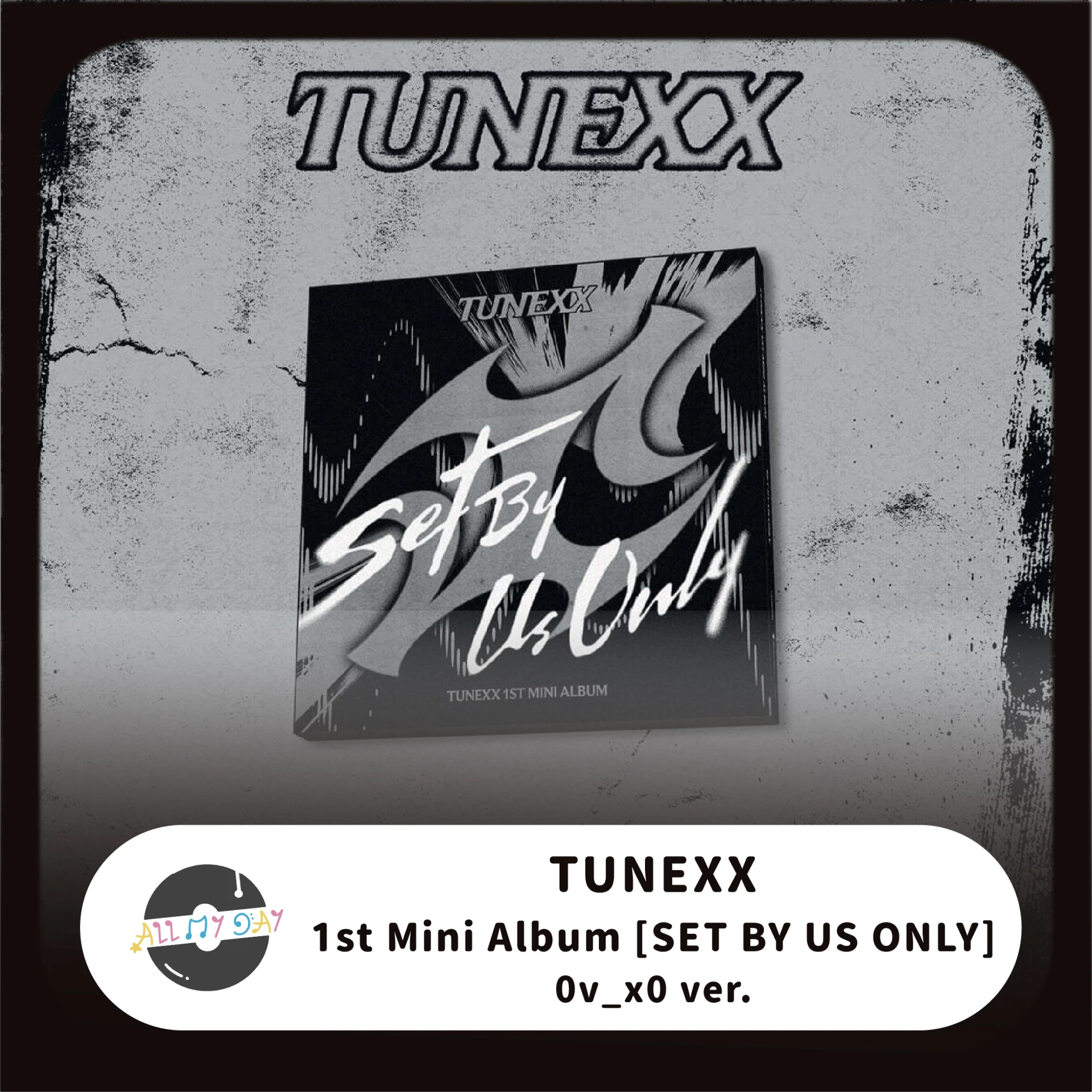TUNEXX 迷你一輯《SET BY US ONLY》(0v_x0 ver.)