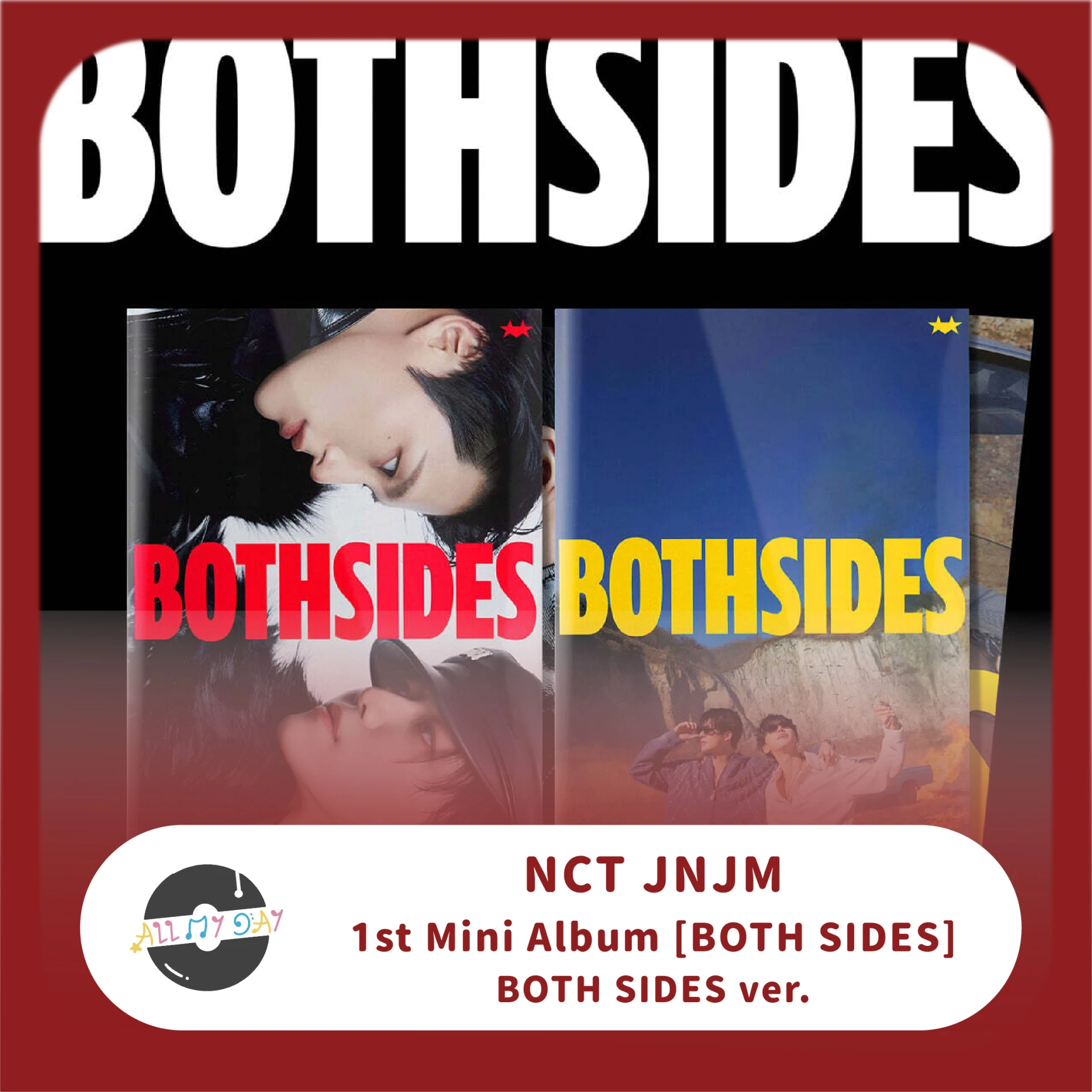 NCT JNJM 迷你一輯《BOTH SIDES》(BOTH SIDES ver.)
