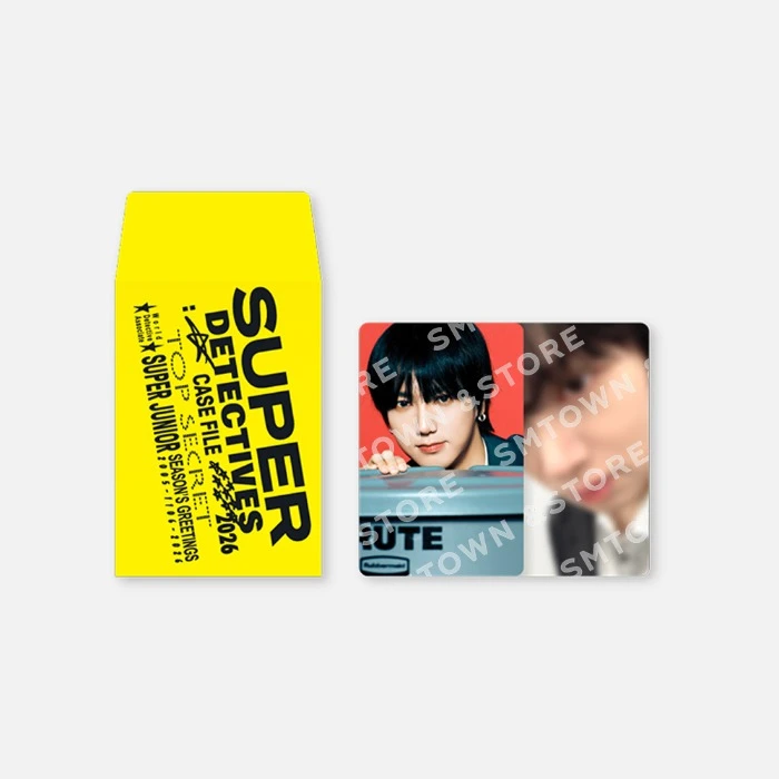 SUPER JUNIOR 隨機卡包(A ver.) [2026 SEASON'S GREETINGS]  官方週邊