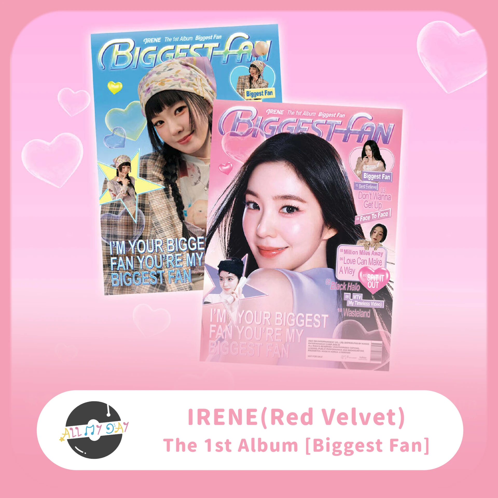IRENE(Red Velvet) 正規一輯《Biggest Fan》