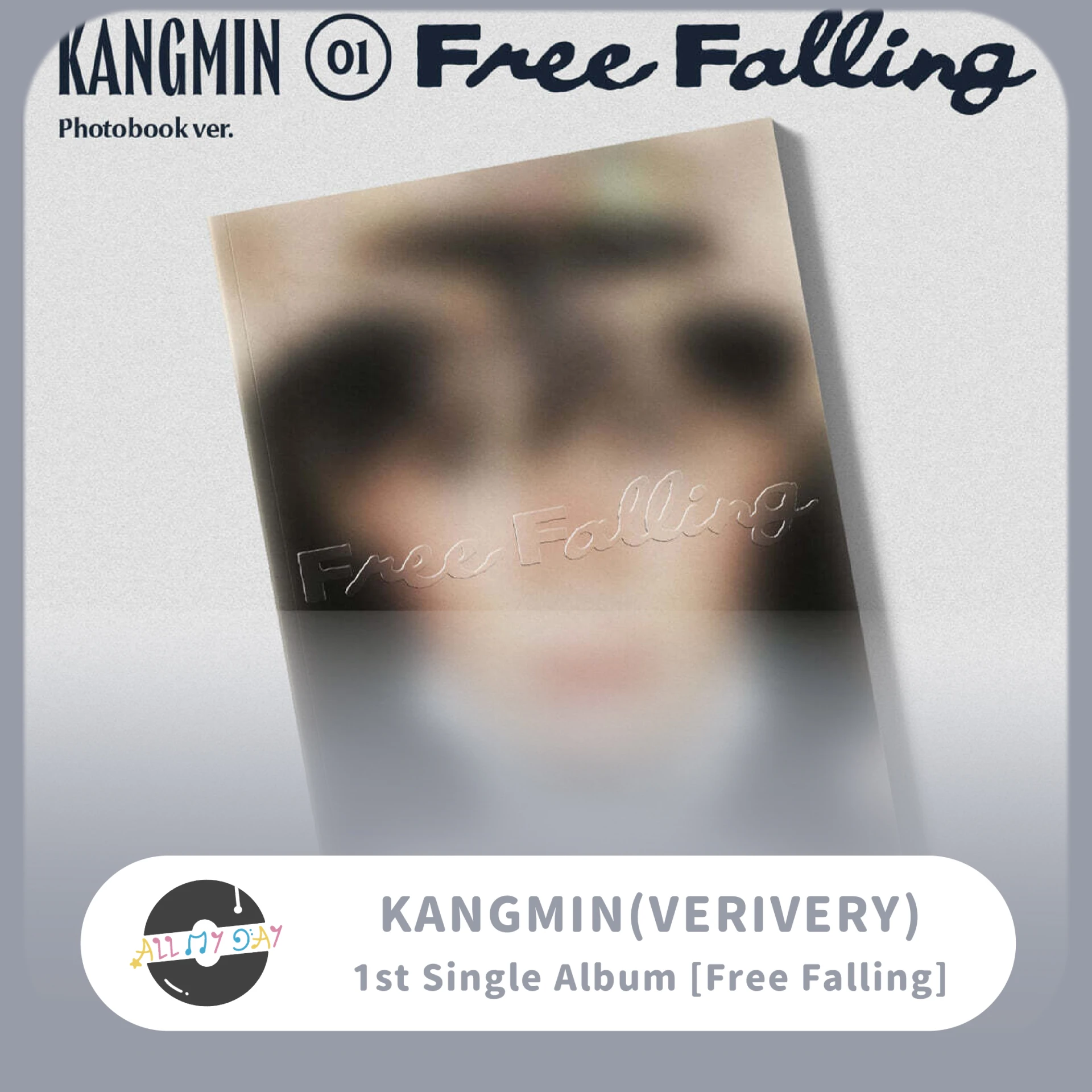 柳岡旻 KANGMIN(VERIVERY) 單曲一輯《Free Falling》