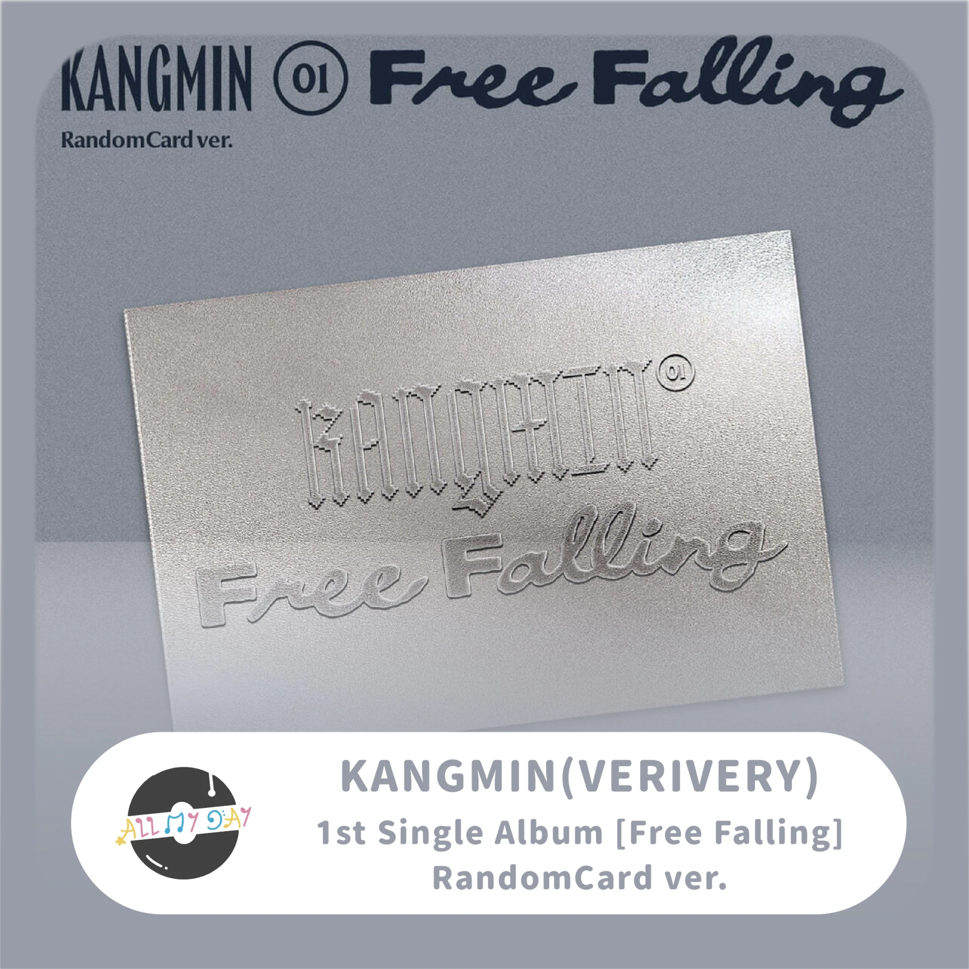 柳岡旻 KANGMIN(VERIVERY) 單曲一輯《Free Falling》(RandomCard ver.)