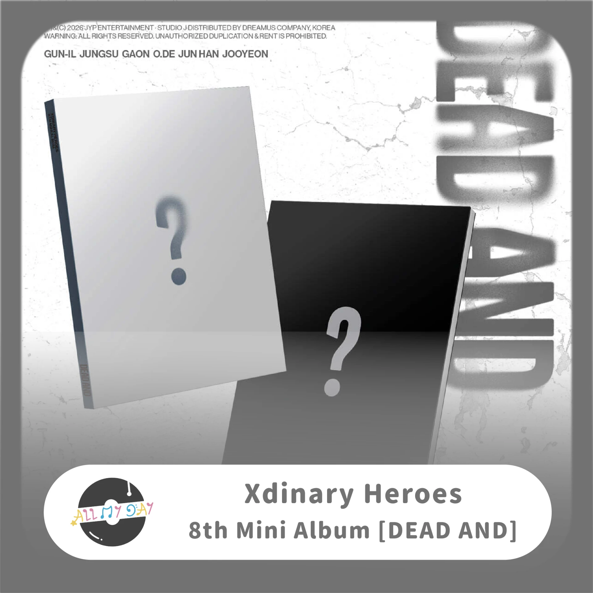 Xdinary Heroes 迷你八輯《DEAD AND》