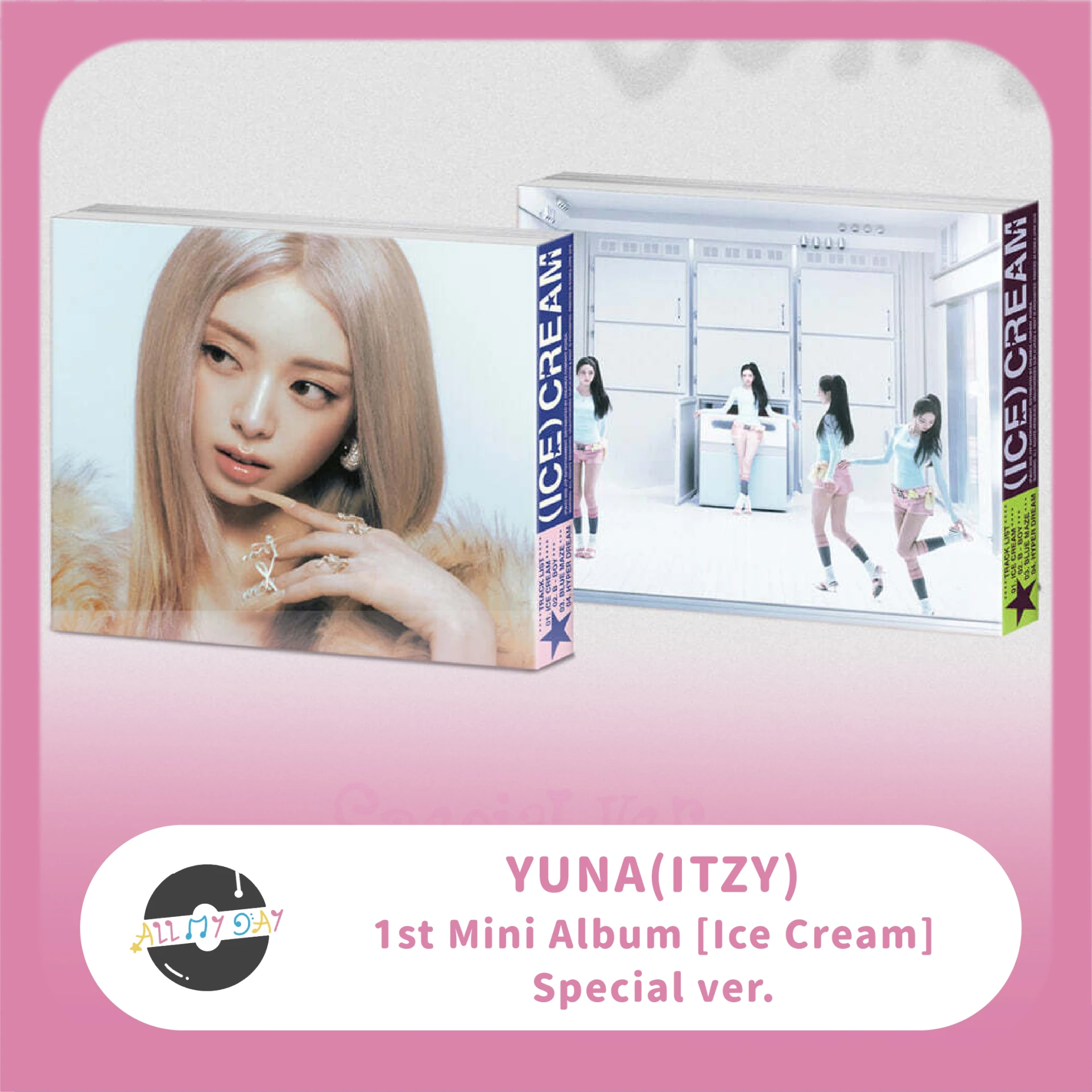 申有娜 YUNA(ITZY) 迷你一輯《Ice Cream》(Special ver.)