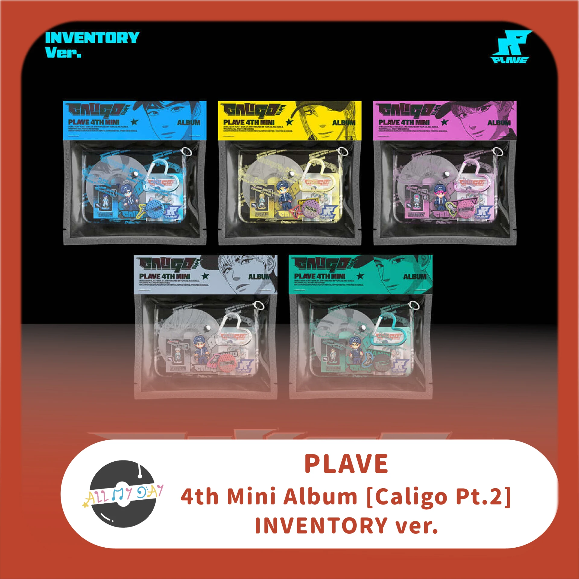 PLAVE 迷你四輯《Caligo Pt.2》(INVENTORY ver.)