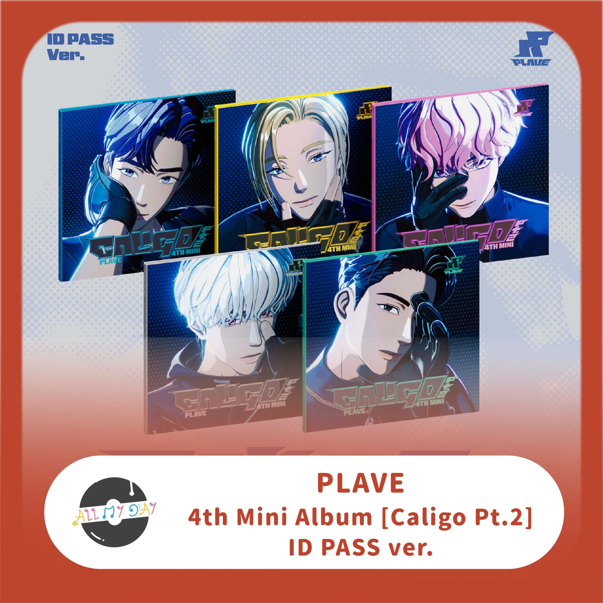 PLAVE 迷你四輯《Caligo Pt.2》(ID PASS ver.) | ALL MY DAY