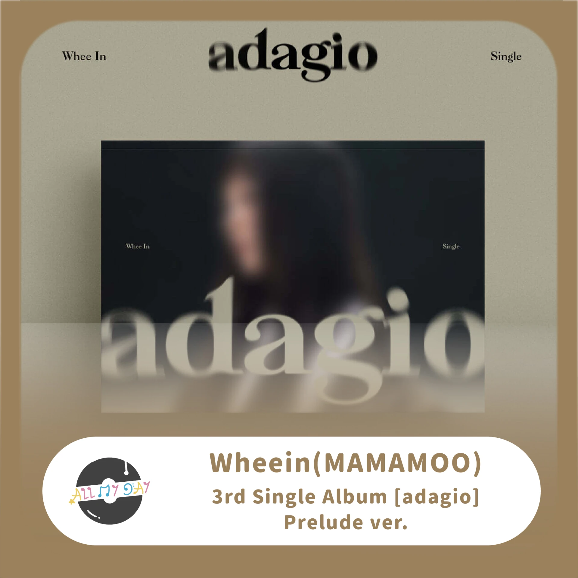 輝人 Wheein(MAMAMOO) 單曲三輯《adagio》(Prelude ver.)